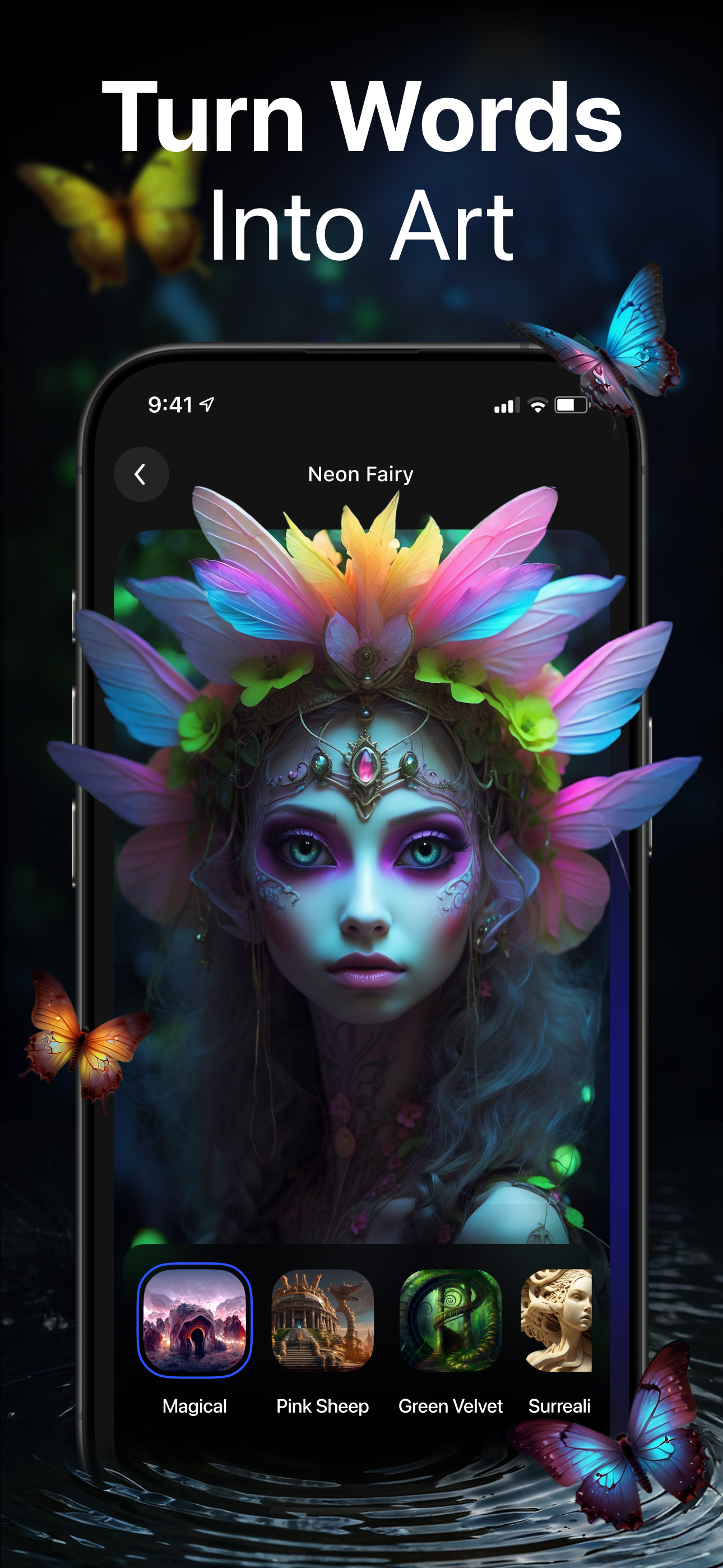 اسکرین شات 2 برنامه DaVinci - AI Image Generator
