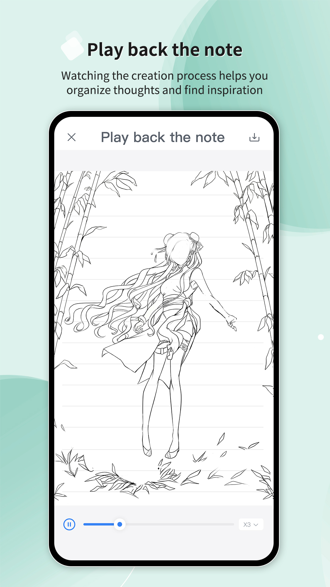 اسکرین شات 6 برنامه Huion Note :  Easy note-taking
