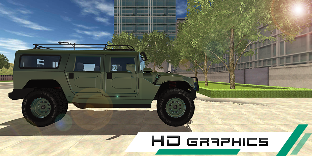اسکرین شات 2 بازی Hummer Drift Car Simulator