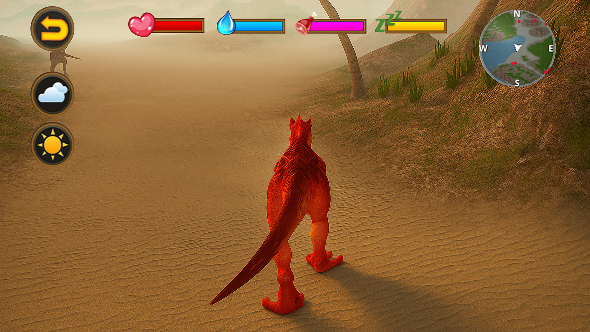 اسکرین شات 6 برنامه Allosaurus: Jurassic Predator
