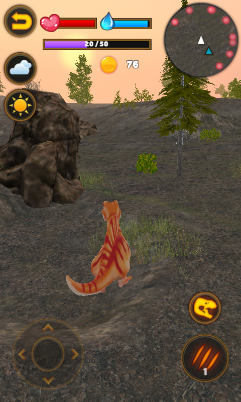 اسکرین شات 6 برنامه Spinosaurus: Talking Dinosaur