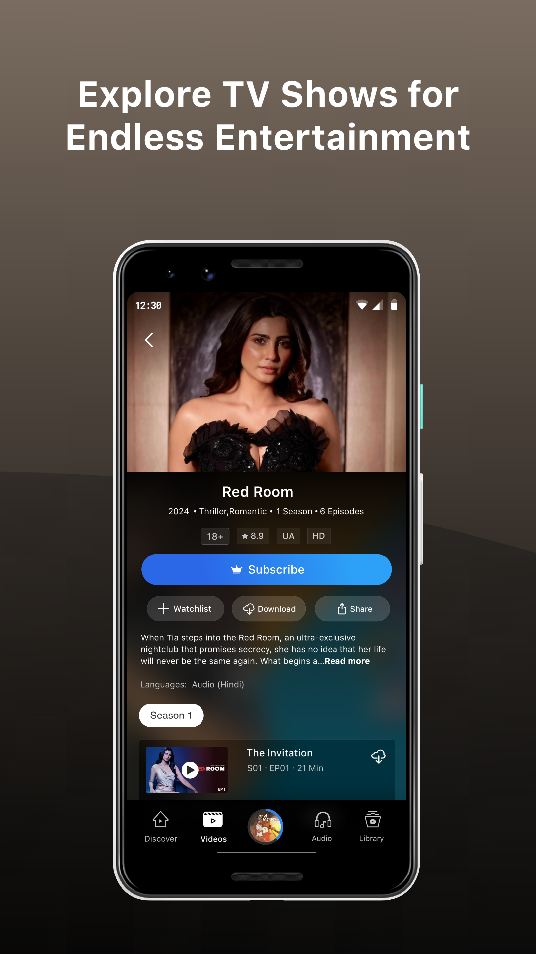 اسکرین شات 5 برنامه Hungama OTT: Shows & Movies