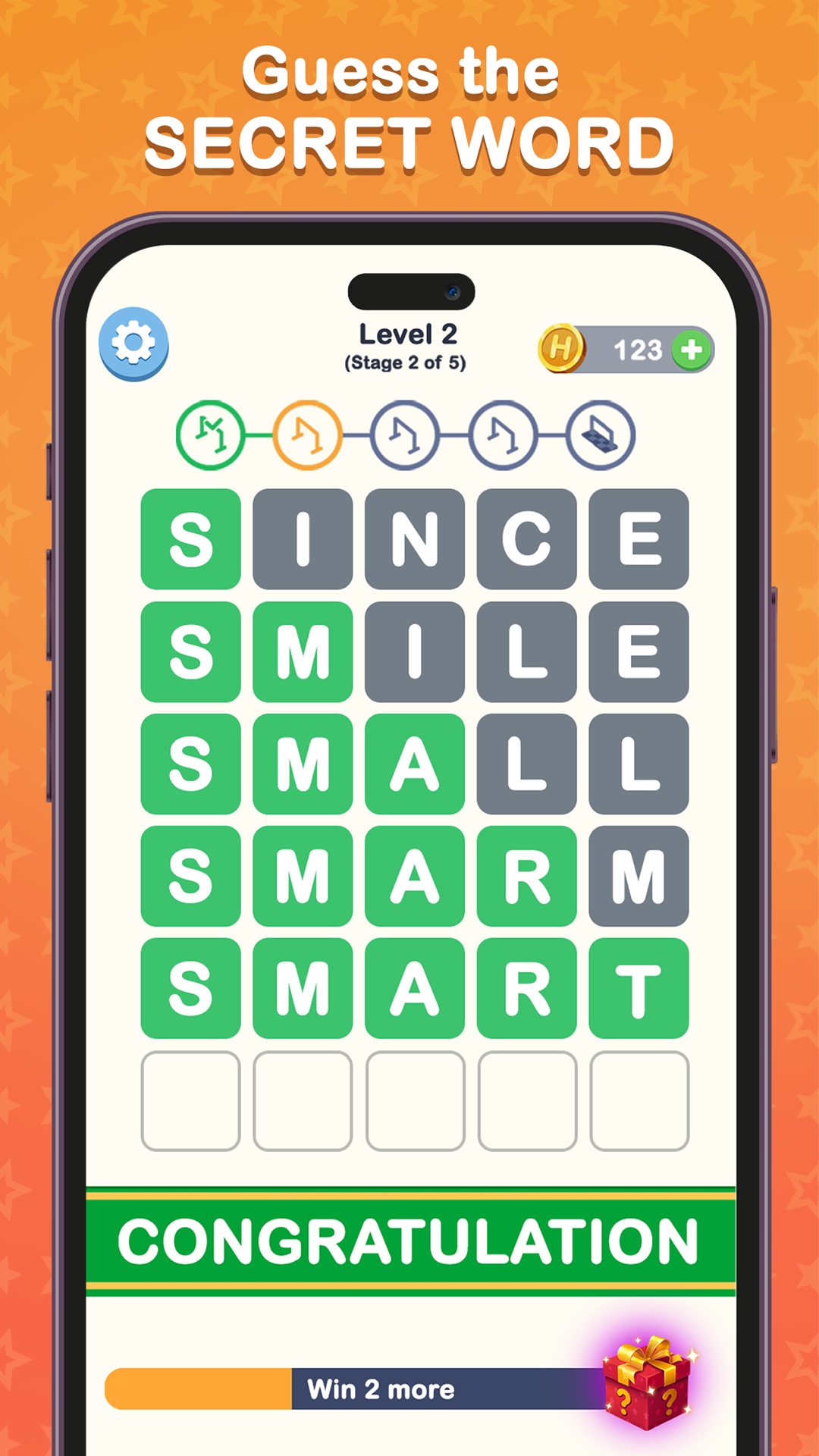 اسکرین شات 3 بازی Hurdle - Guess The Word