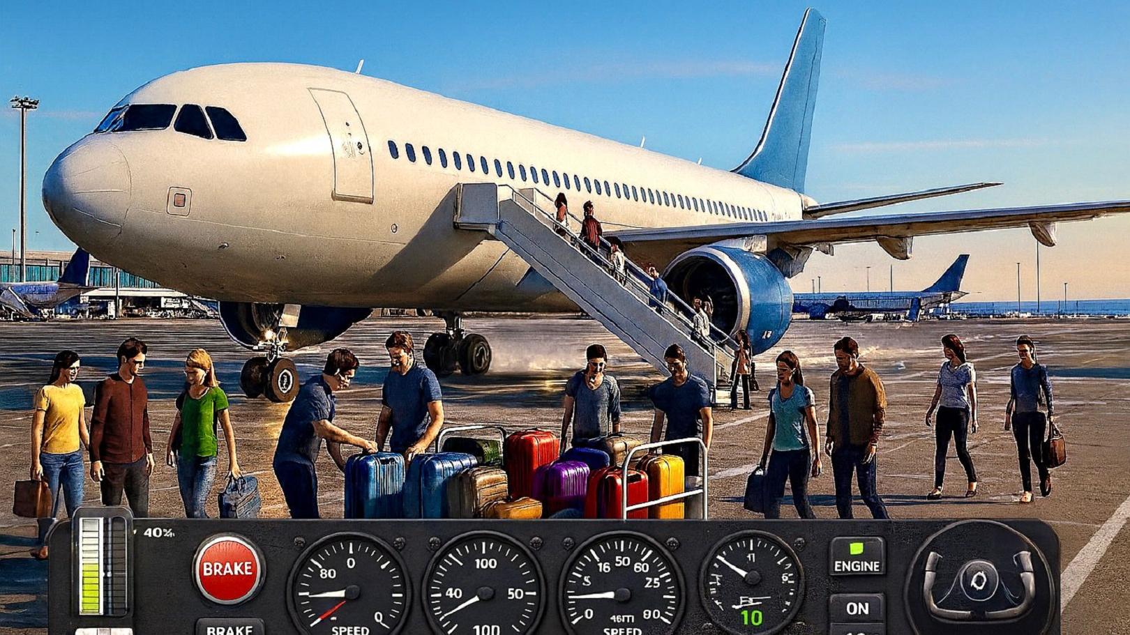 اسکرین شات 2 بازی Flight Simulator Real Take off