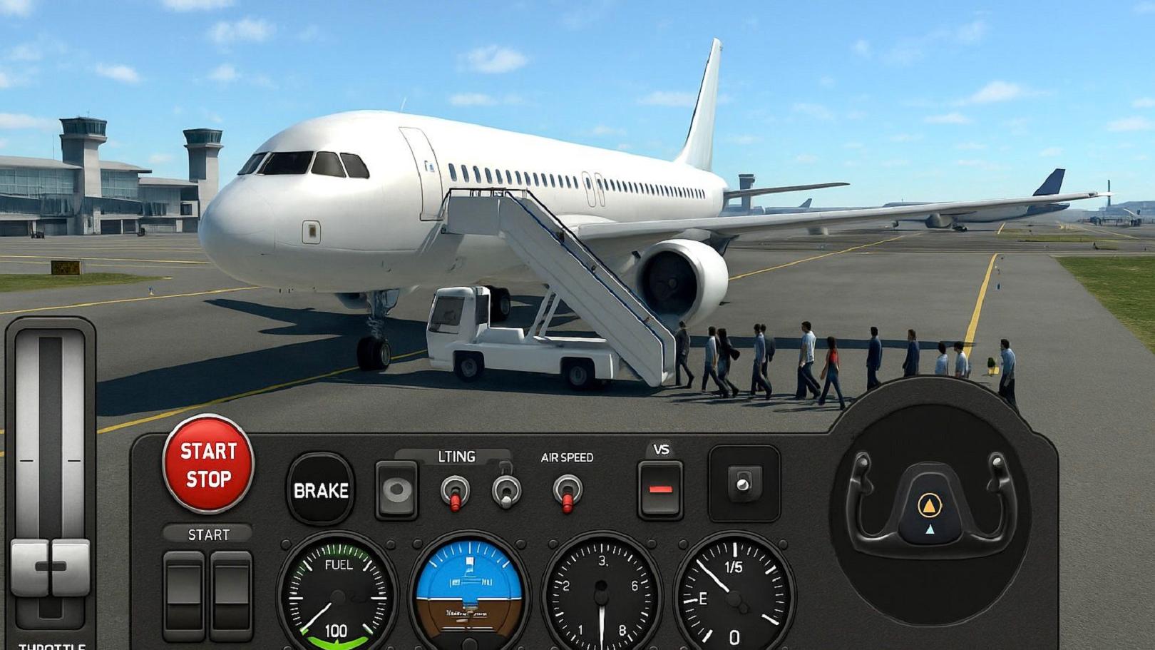 اسکرین شات 6 بازی Flight Simulator Real Take off