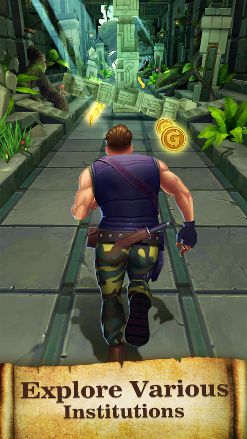 اسکرین شات 4 بازی Endless Run: Jungle Escape