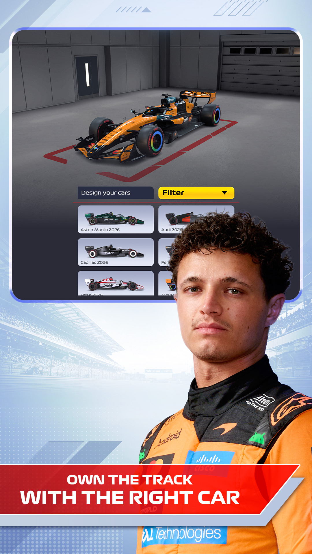 اسکرین شات 7 بازی F1® Clash - Official 2026 Game