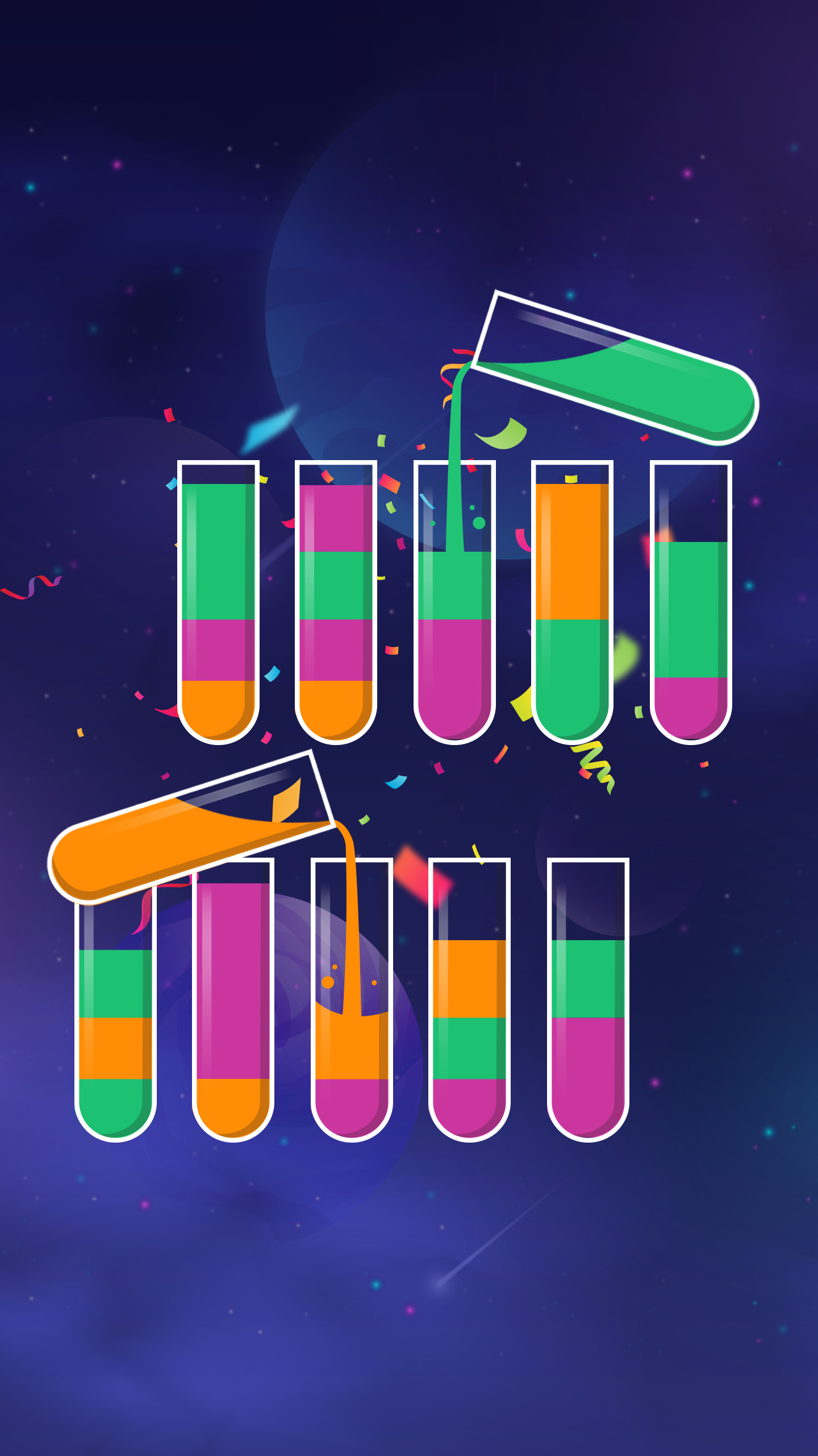 اسکرین شات 4 بازی Water Sort Puzzle Color Game