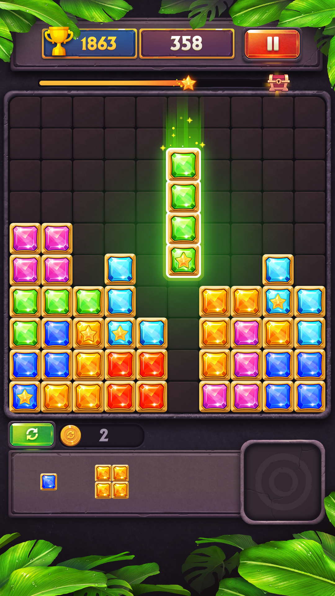 اسکرین شات 3 بازی Block Puzzle Jewel Blast 1010