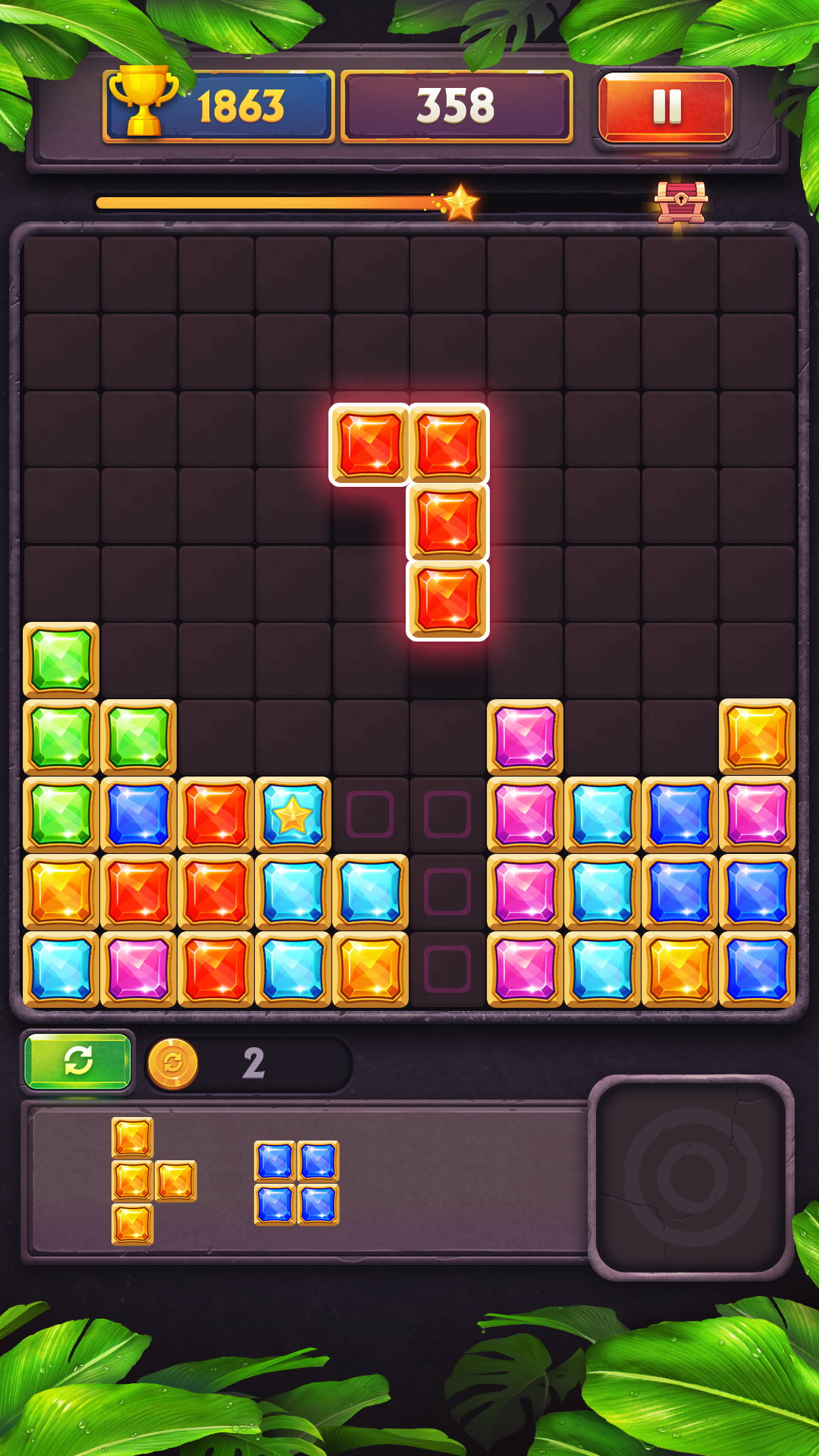 اسکرین شات 4 بازی Block Puzzle Jewel Blast 1010