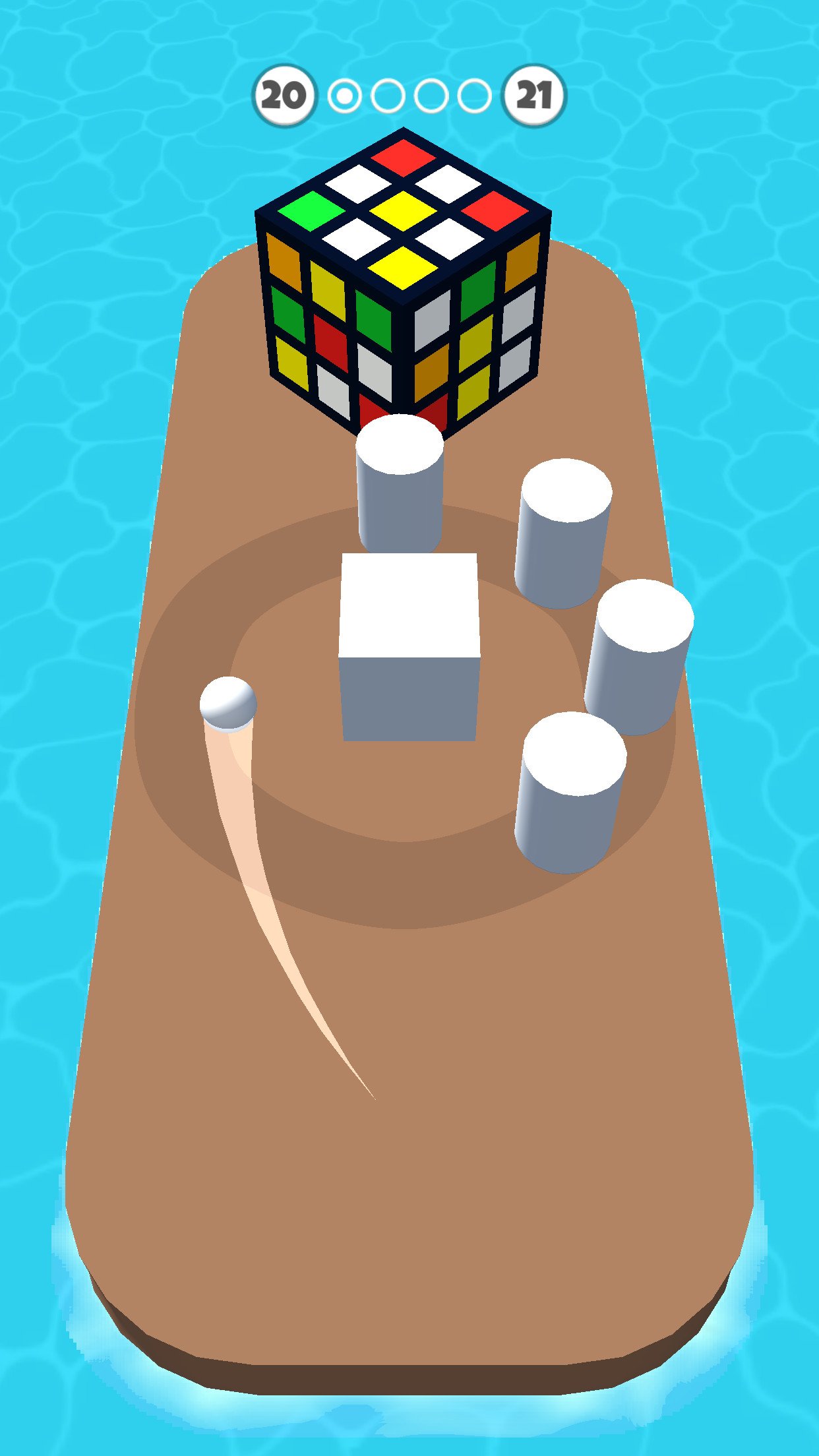اسکرین شات 1 بازی Cube Blast 3D - Voxel Pop