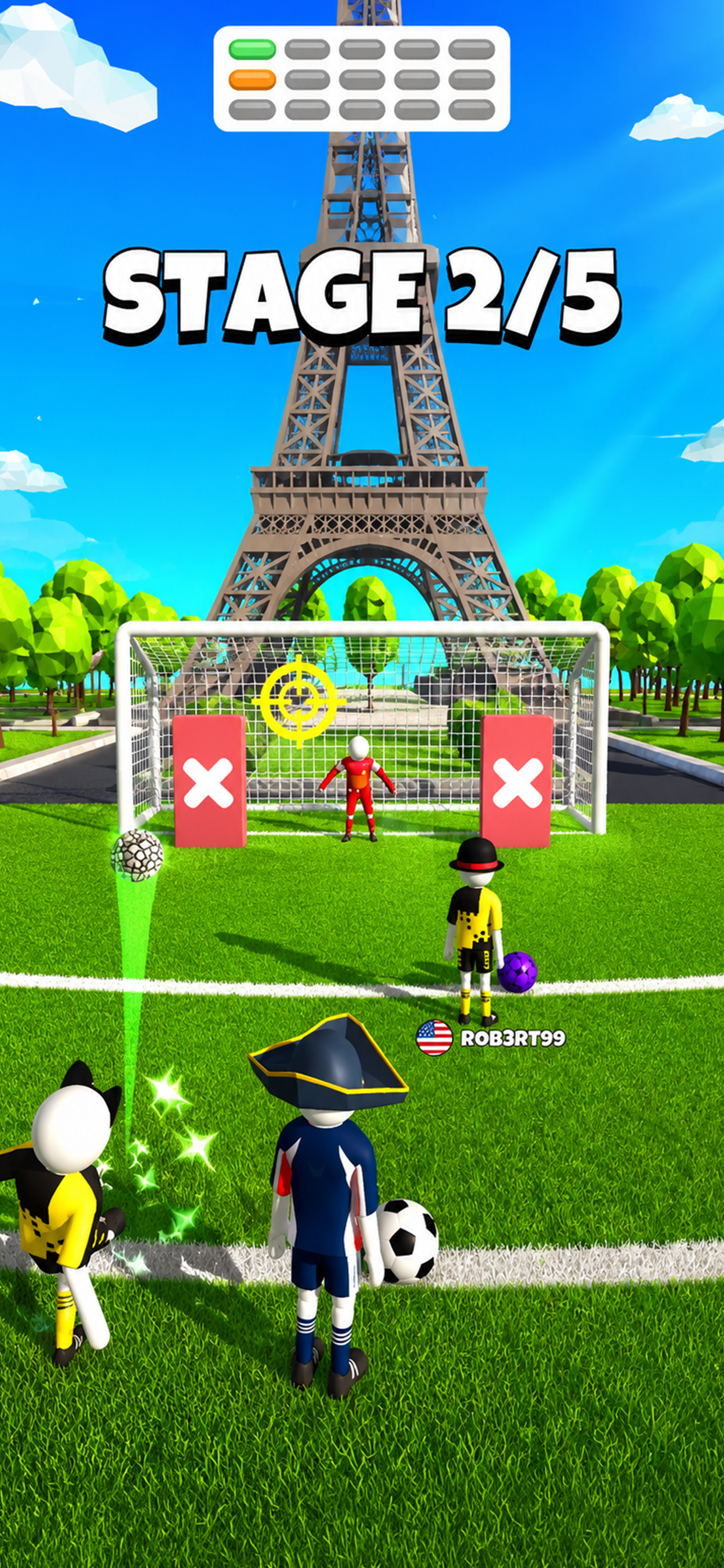اسکرین شات 1 بازی Goal Party - Soccer Freekick