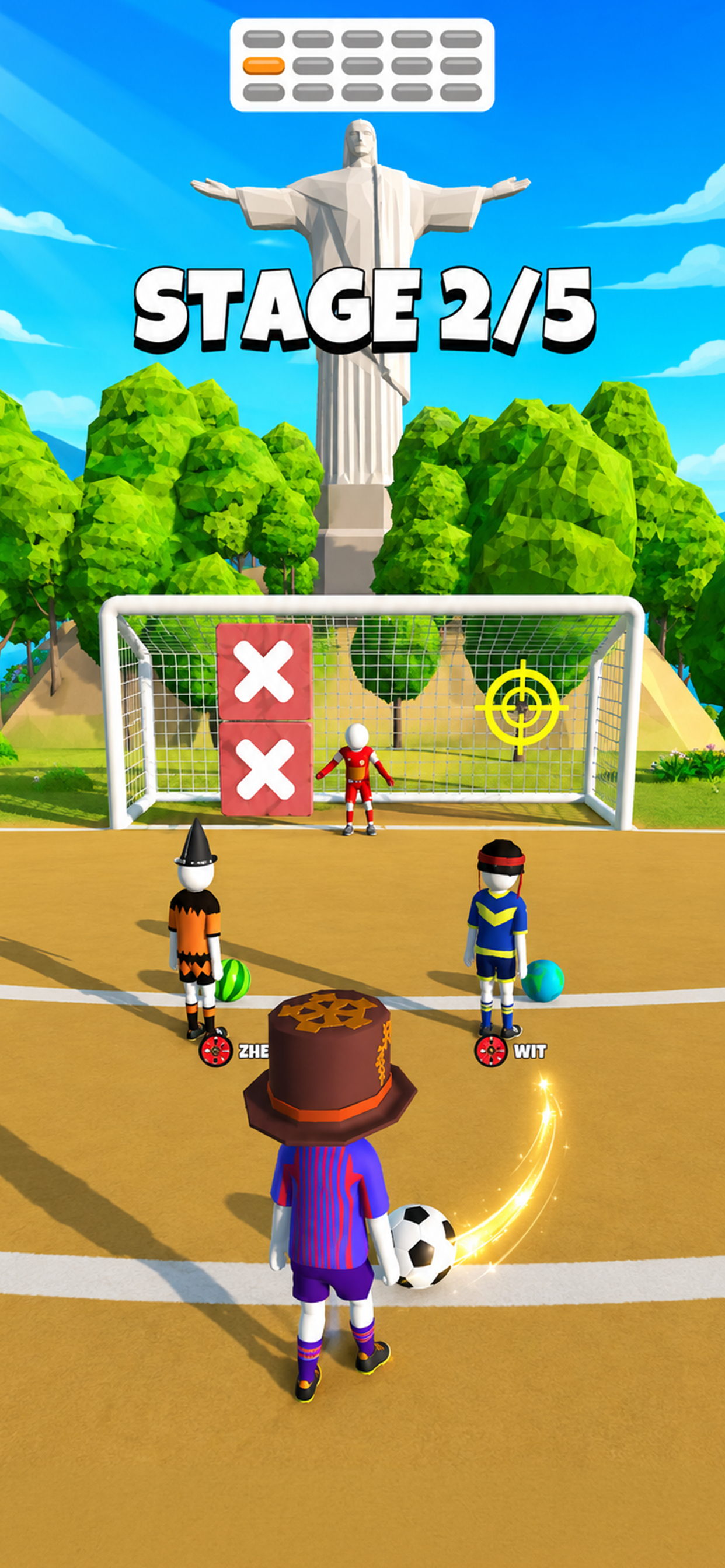 اسکرین شات 5 بازی Goal Party - Soccer Freekick