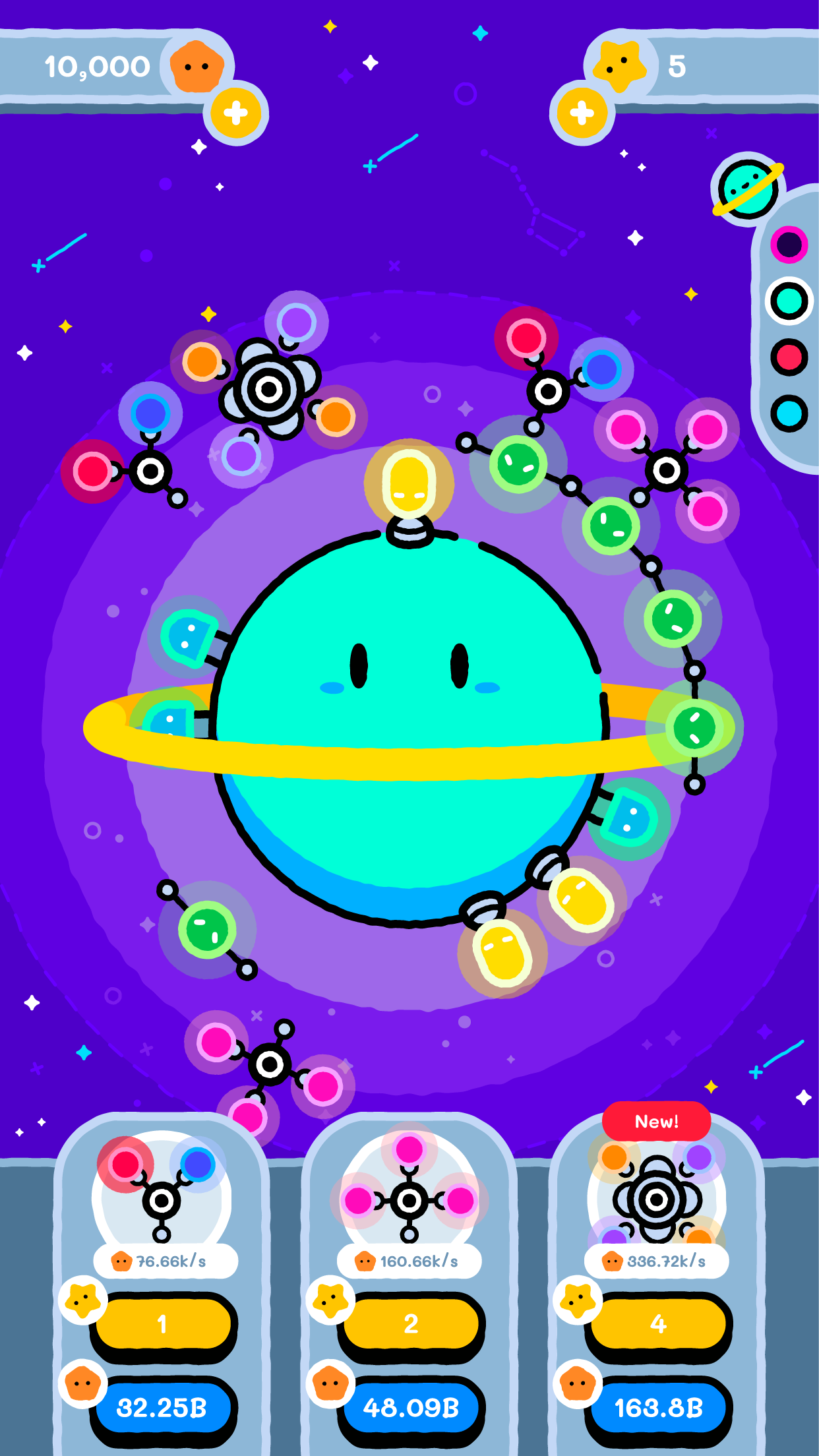 اسکرین شات 5 بازی Idle Pocket Planet