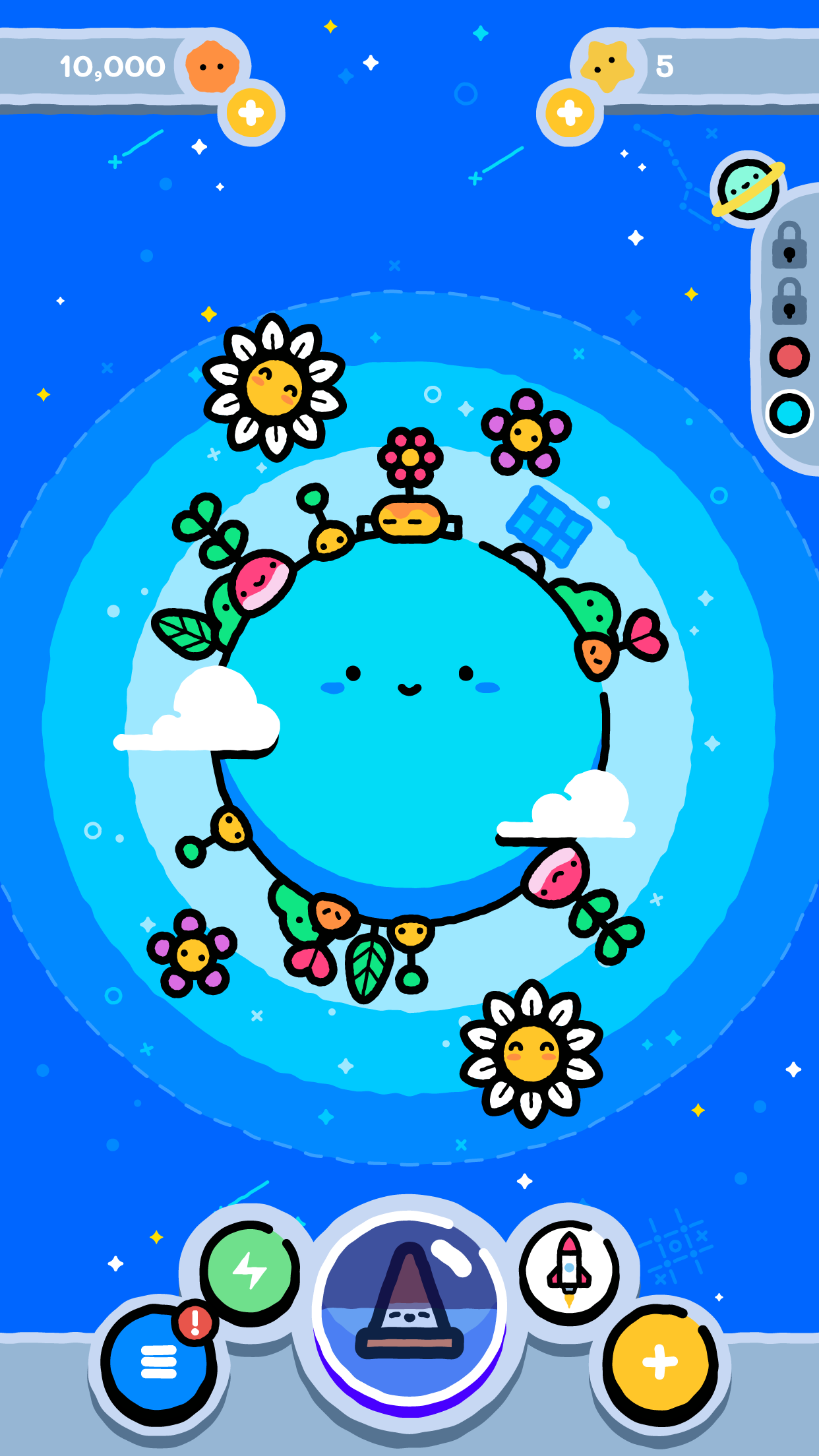 اسکرین شات 2 بازی Idle Pocket Planet