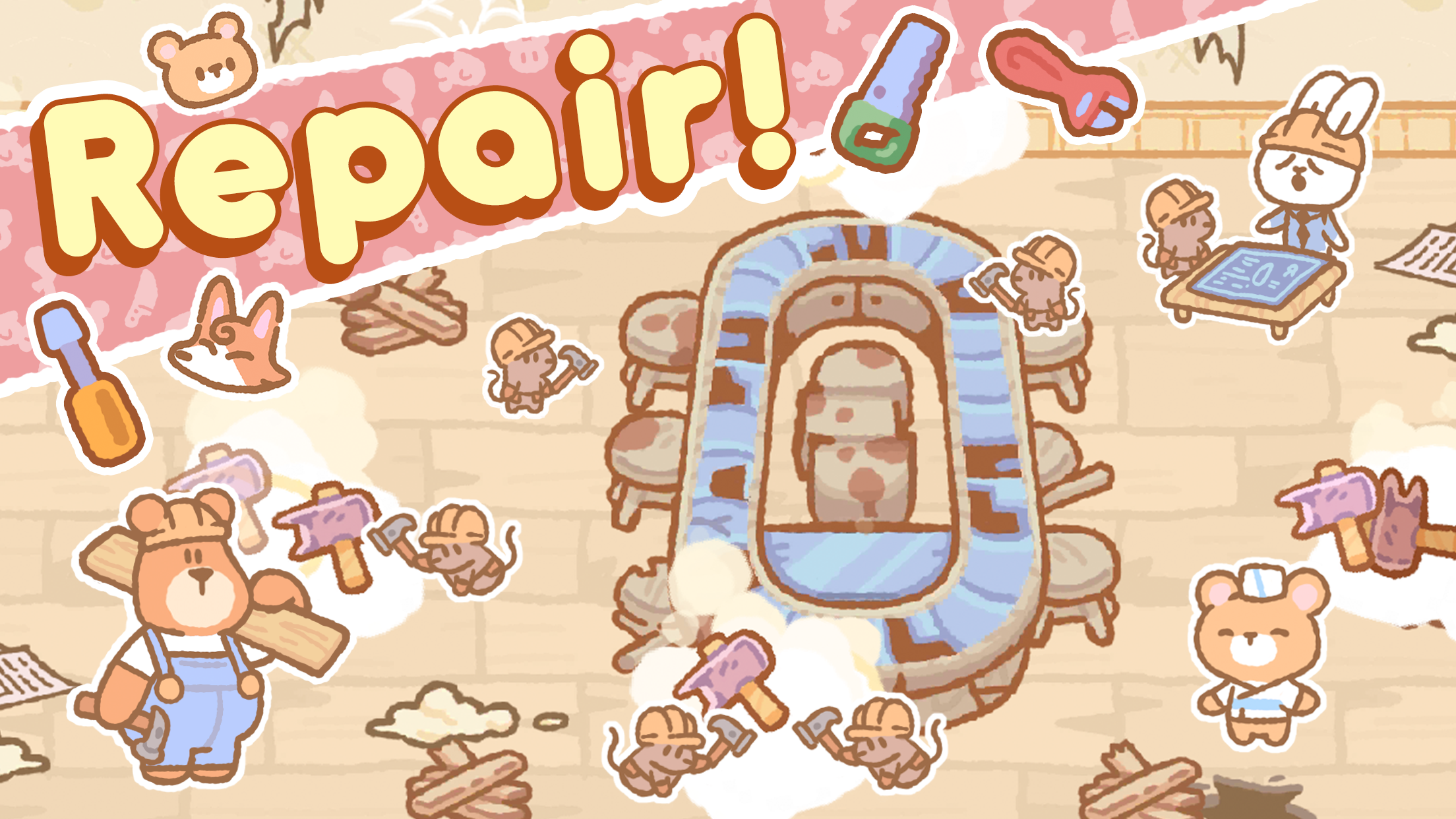 اسکرین شات 4 بازی Kuma Sushi Bar