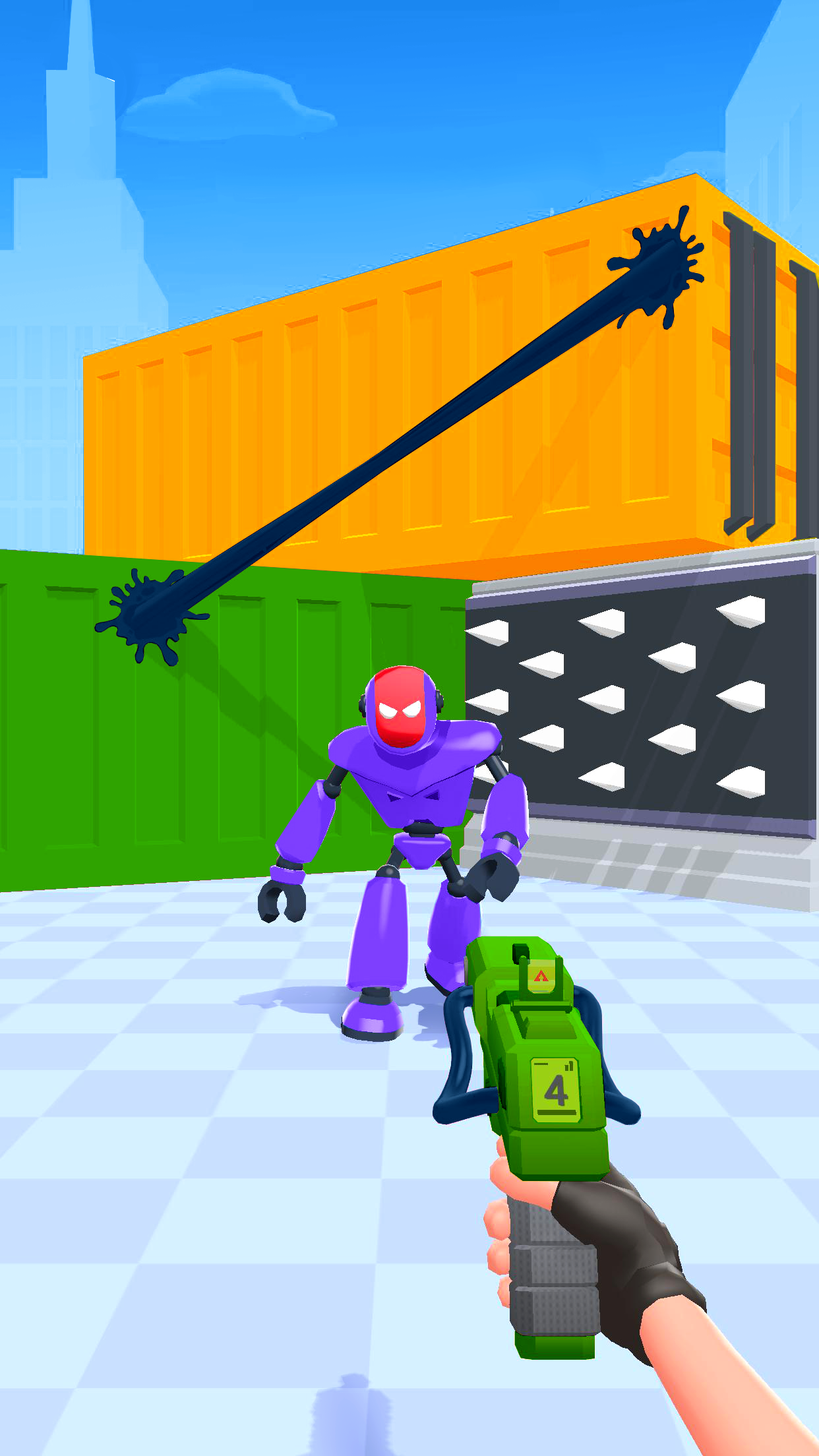 اسکرین شات 2 بازی Tear Them All: Robot Fighting