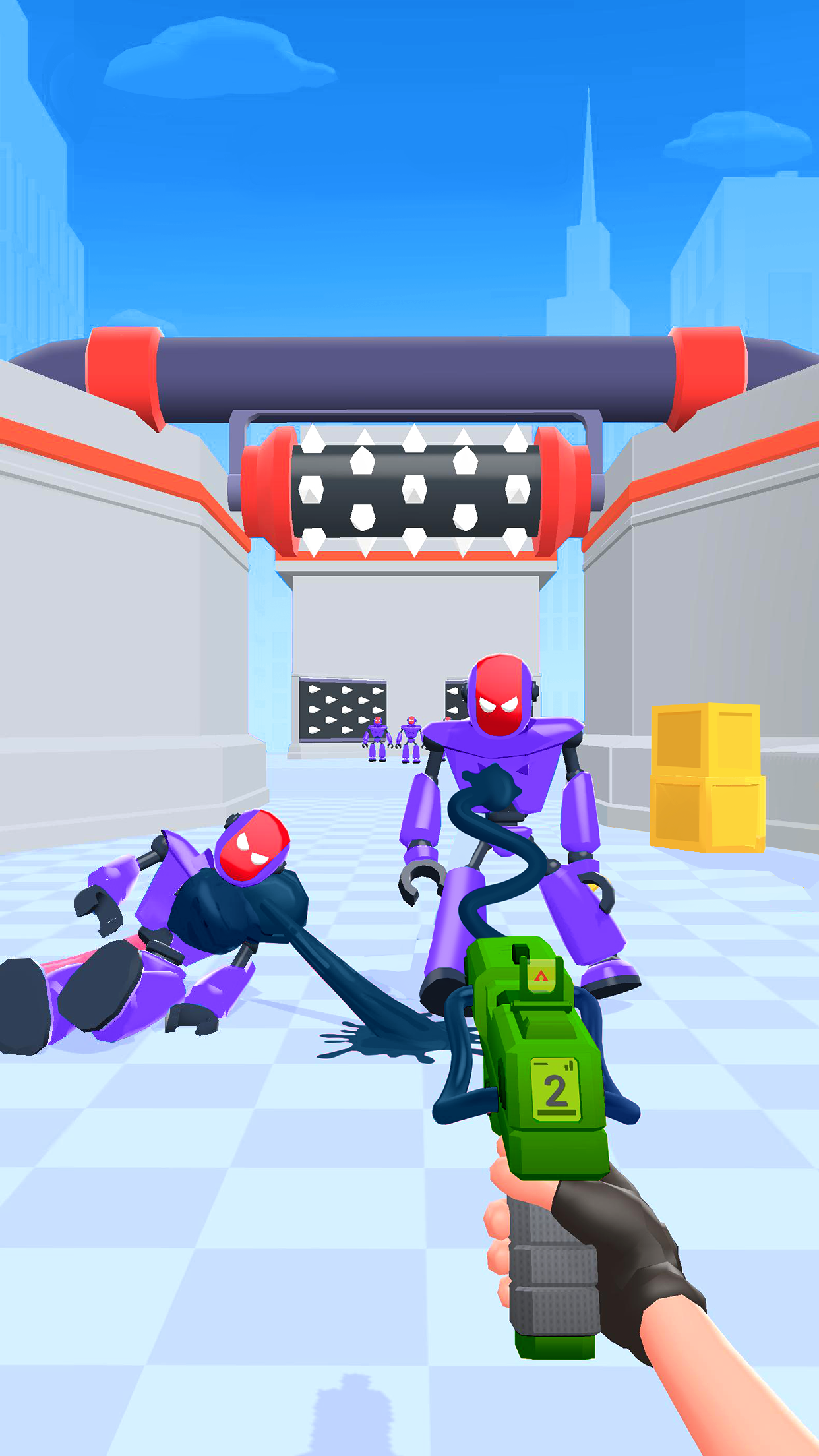 اسکرین شات 5 بازی Tear Them All: Robot Fighting