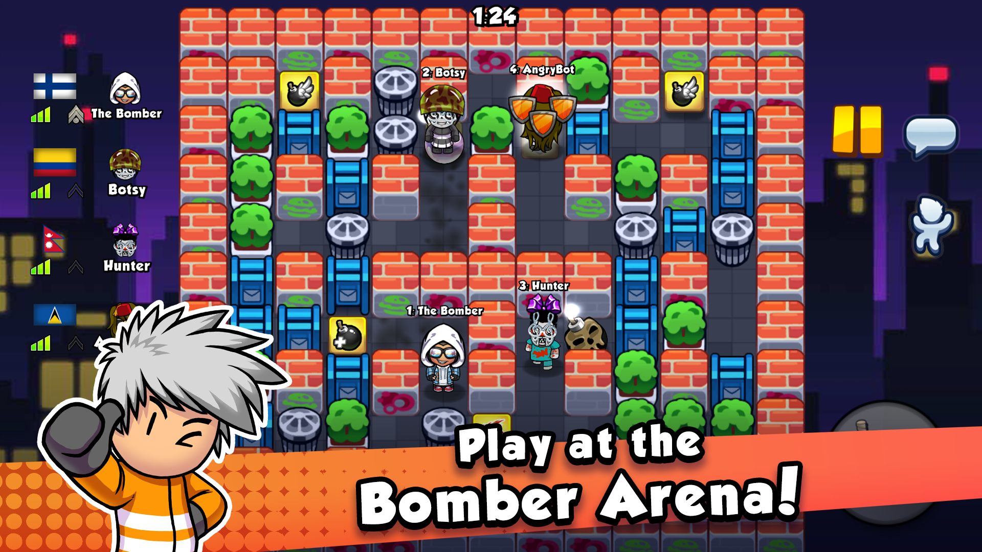 اسکرین شات 1 بازی Bomber Friends