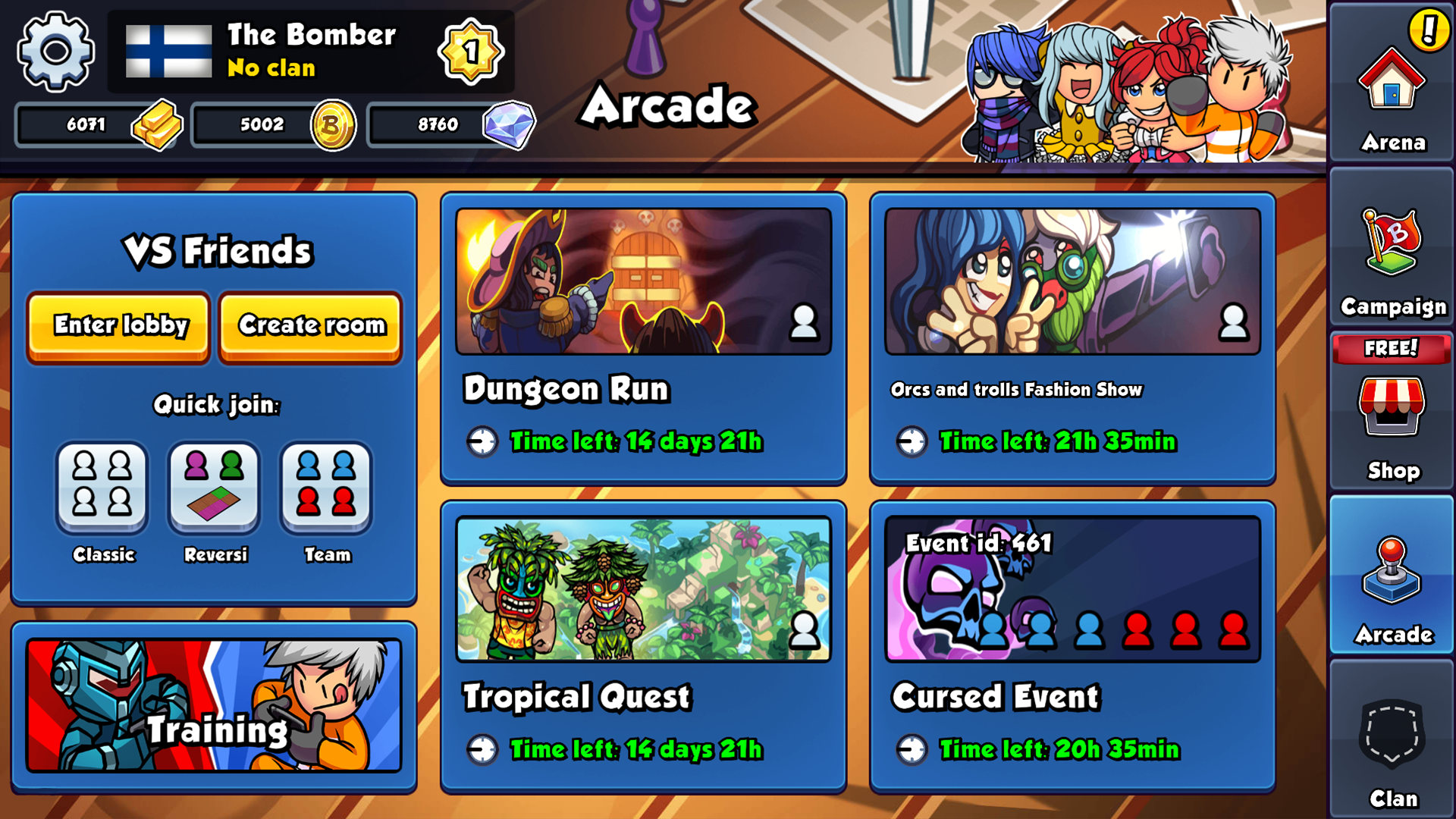 اسکرین شات 6 بازی Bomber Friends