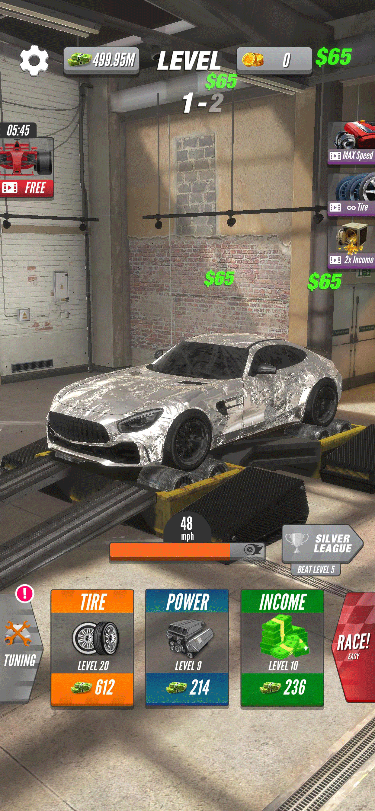 اسکرین شات 3 بازی Dyno 2 Race - Car Tuning