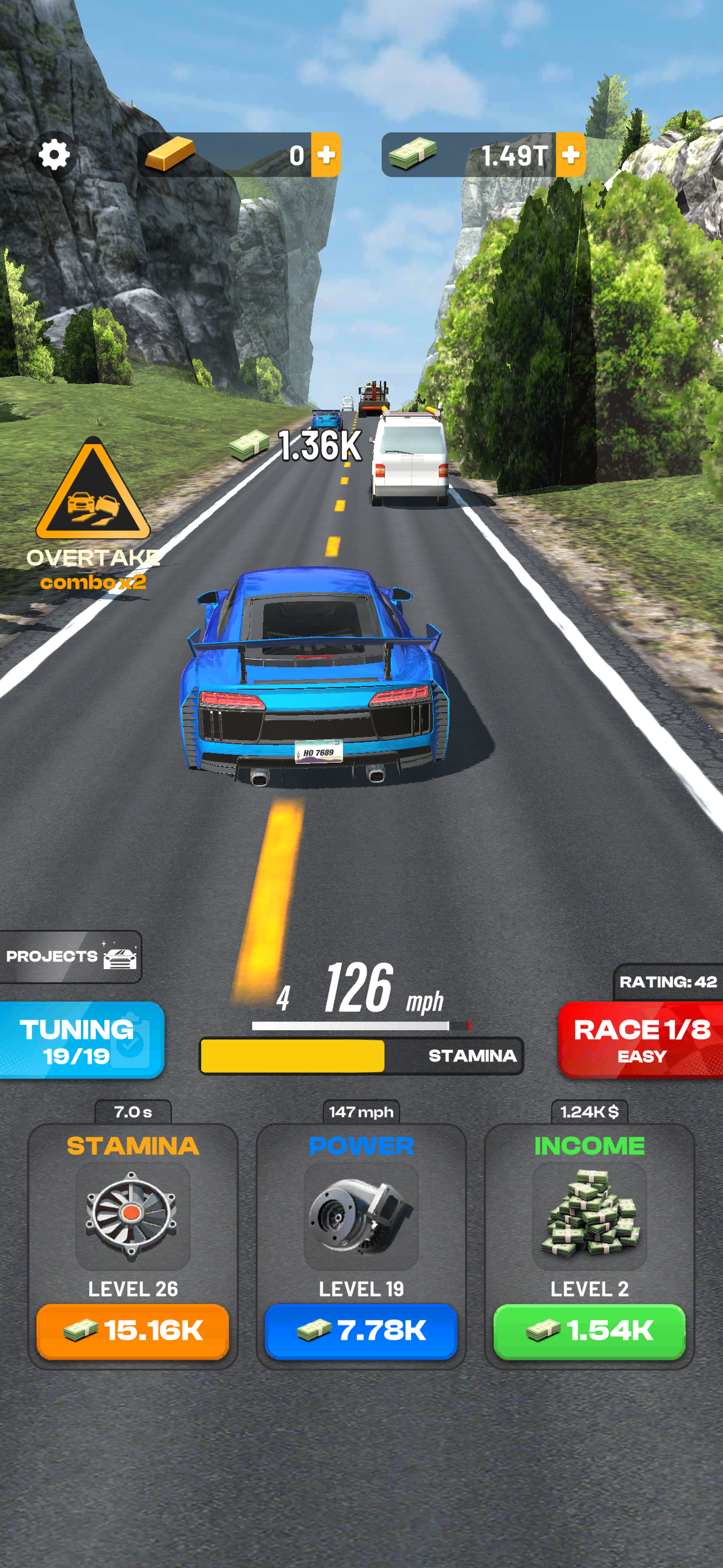 اسکرین شات 5 بازی Highway Overtake - Car Racing