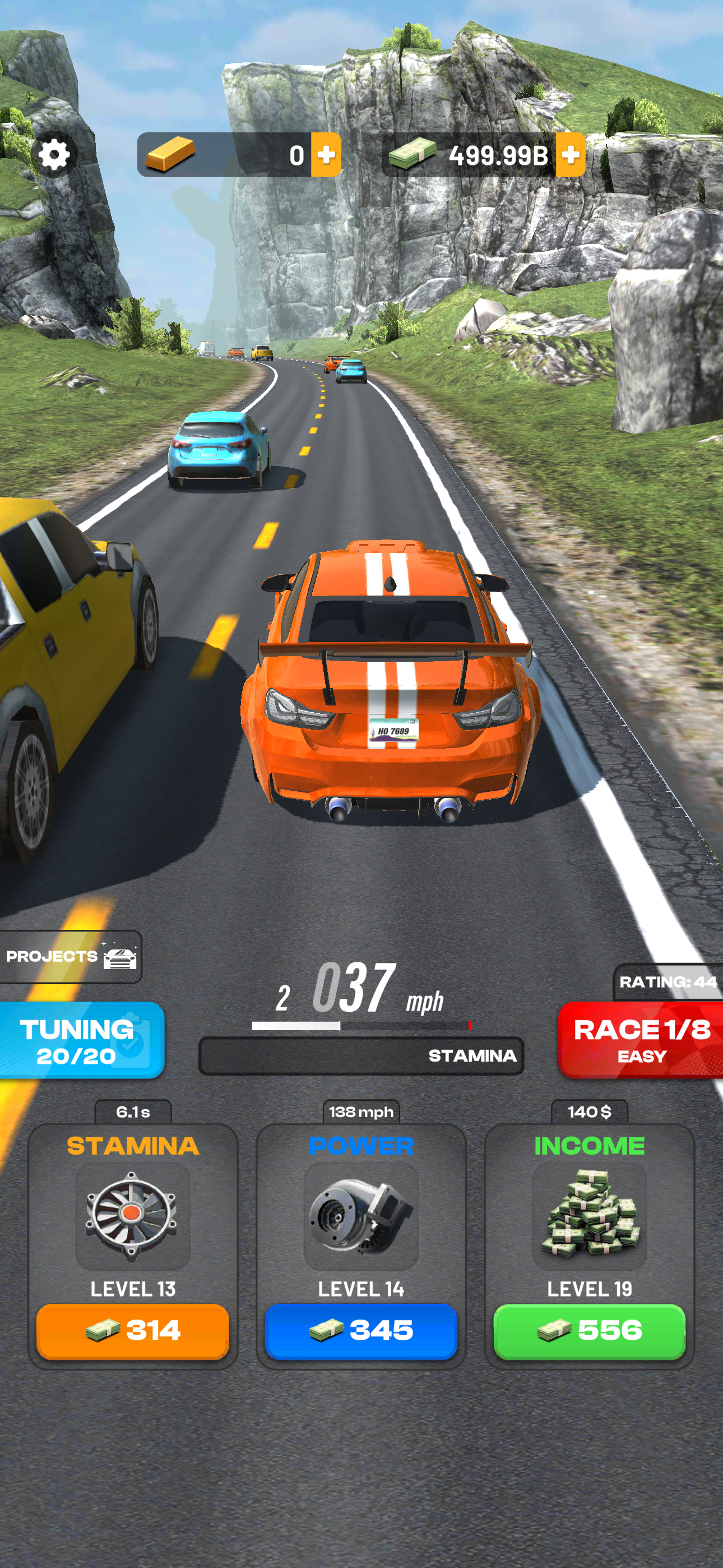 اسکرین شات 2 بازی Highway Overtake - Car Racing