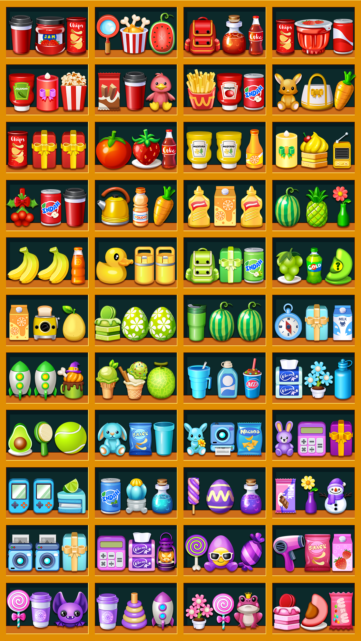 اسکرین شات 1 بازی Goods Sort Match - Sorting Fun