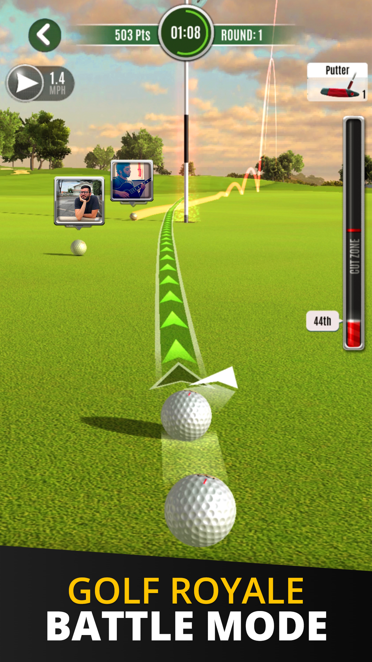 اسکرین شات 3 بازی Ultimate Golf!
