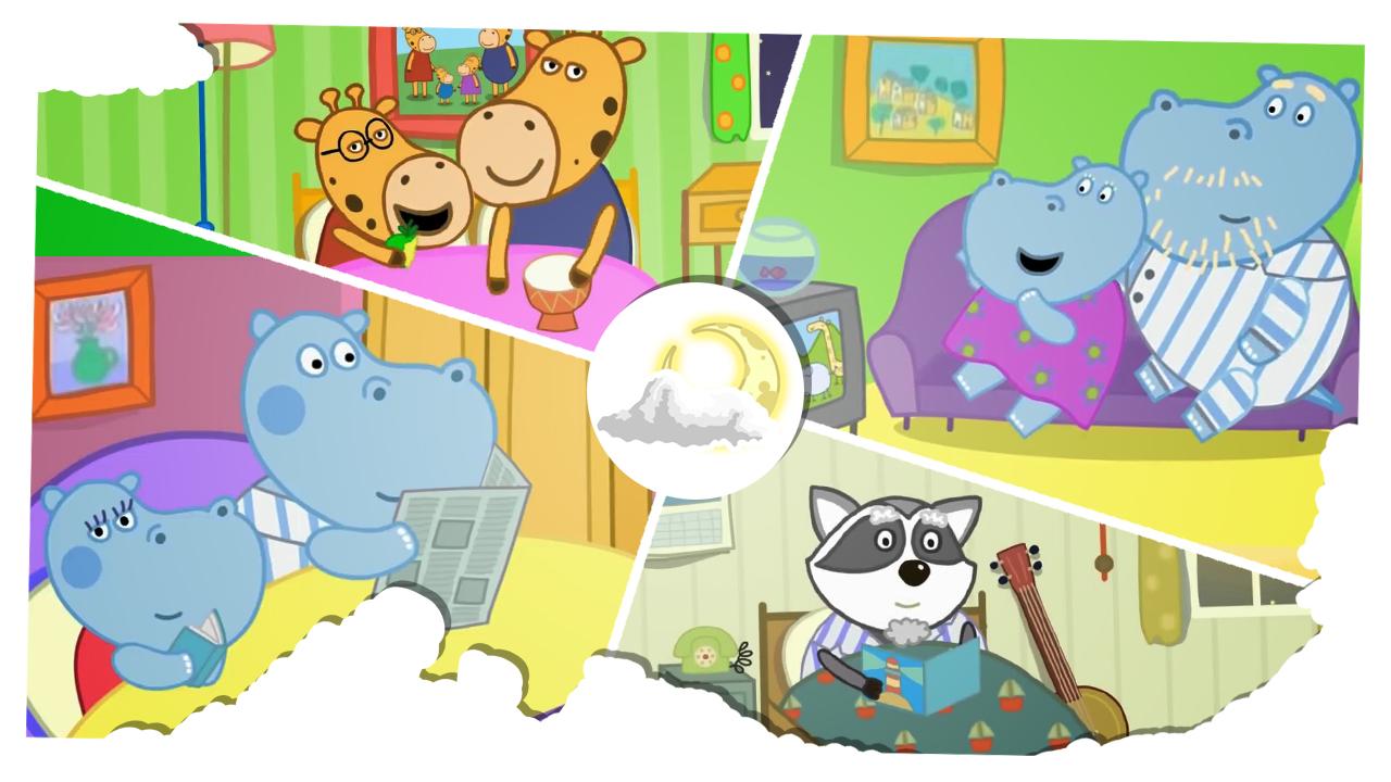 اسکرین شات 2 بازی Good Night Hippo