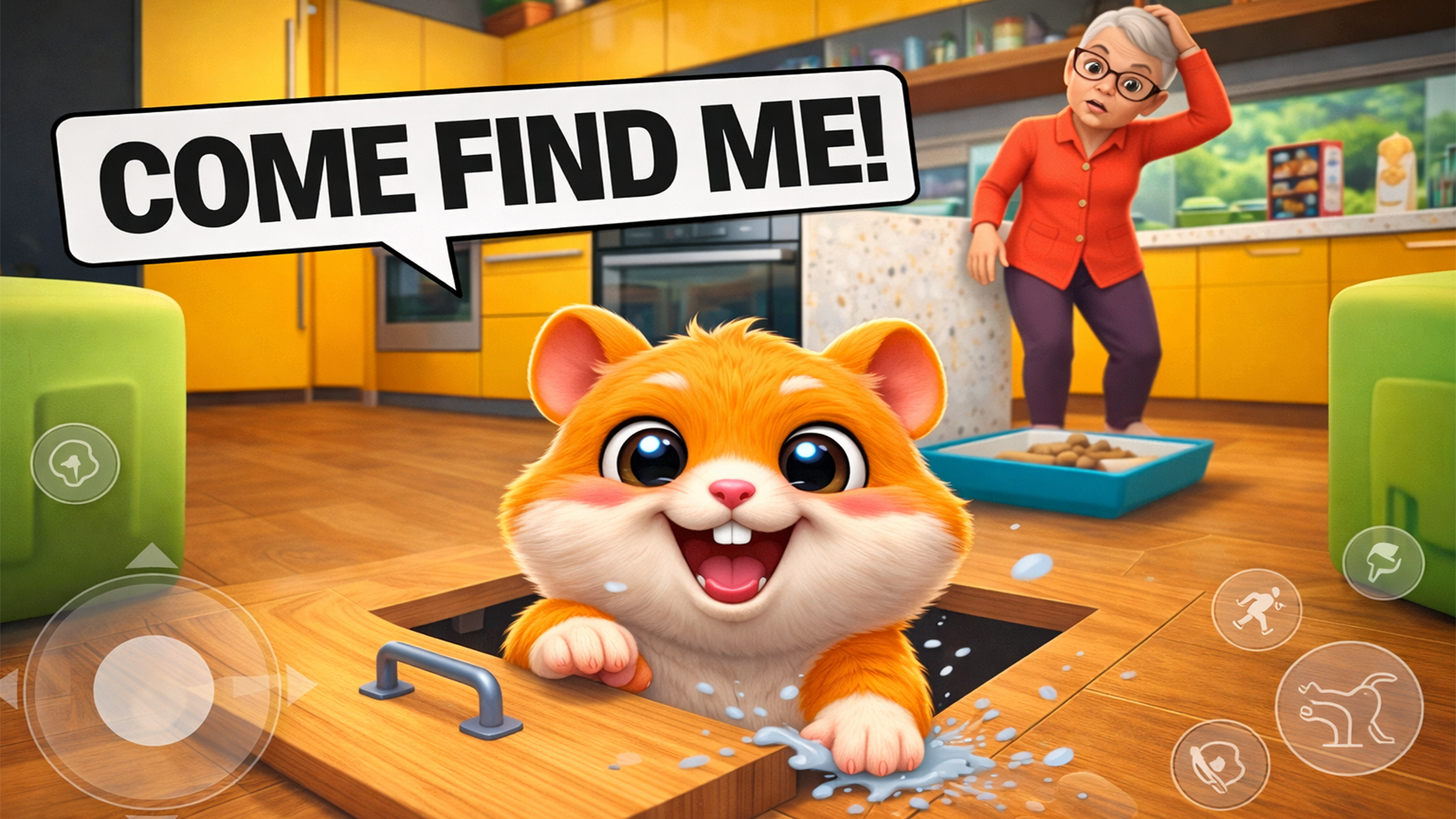 اسکرین شات 5 بازی i Am a Hamster Game 3D