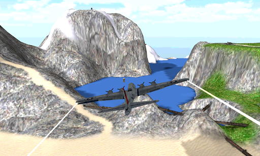 اسکرین شات 2 بازی FLIGHT SIMULATOR: War Plane 3D