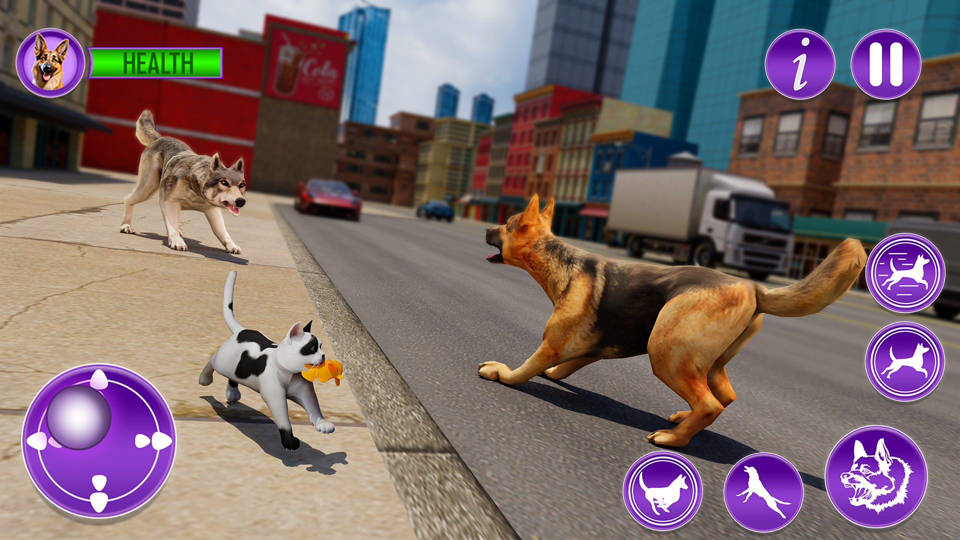 اسکرین شات 2 بازی Dog Simulator Pet Dog Games