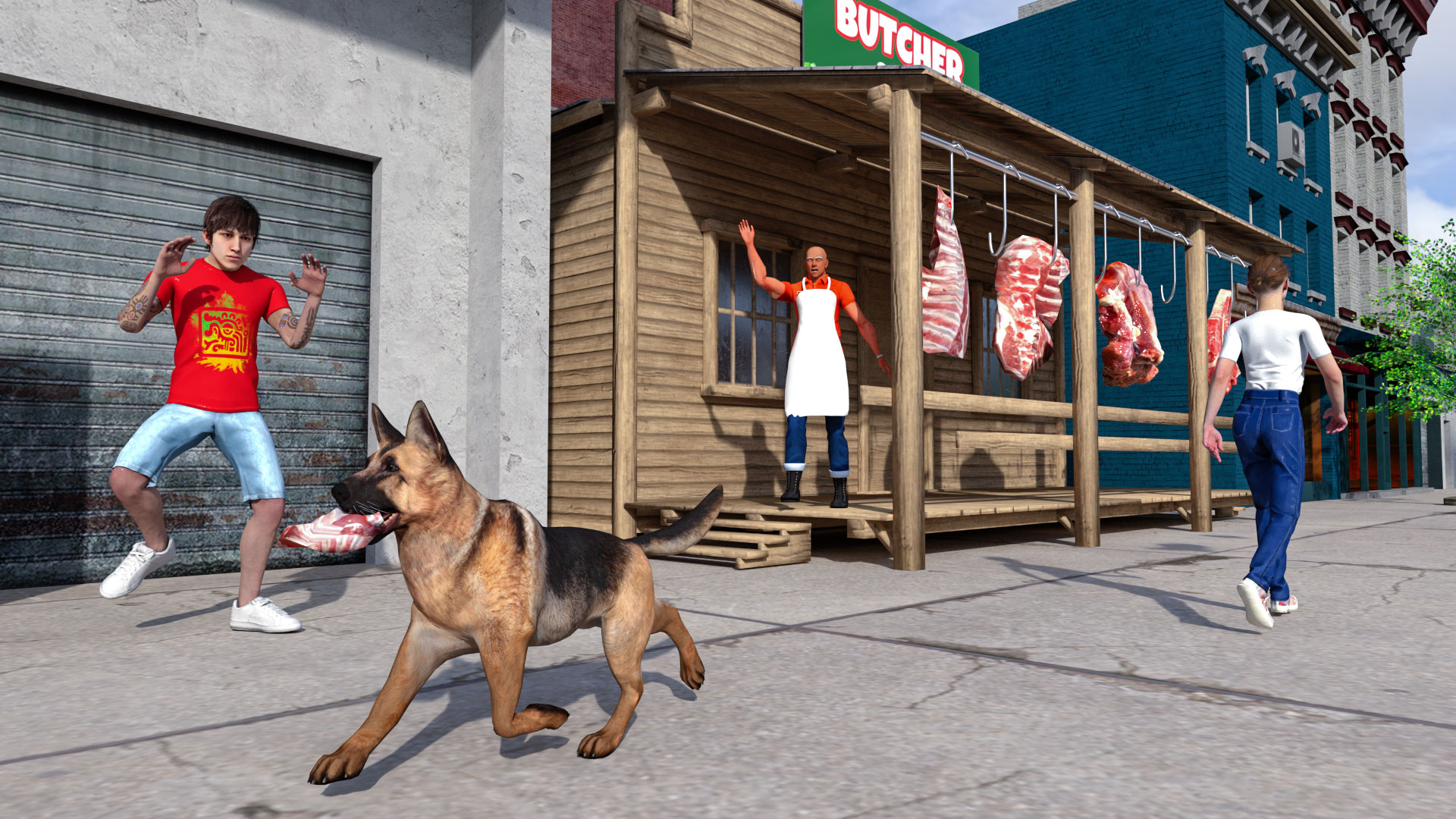 اسکرین شات 6 بازی Dog Simulator Pet Dog Games
