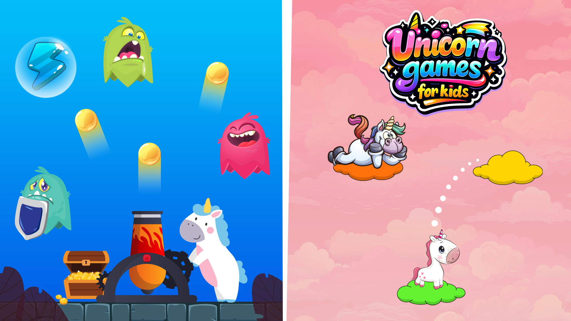 اسکرین شات 6 بازی Unicorn games for kids