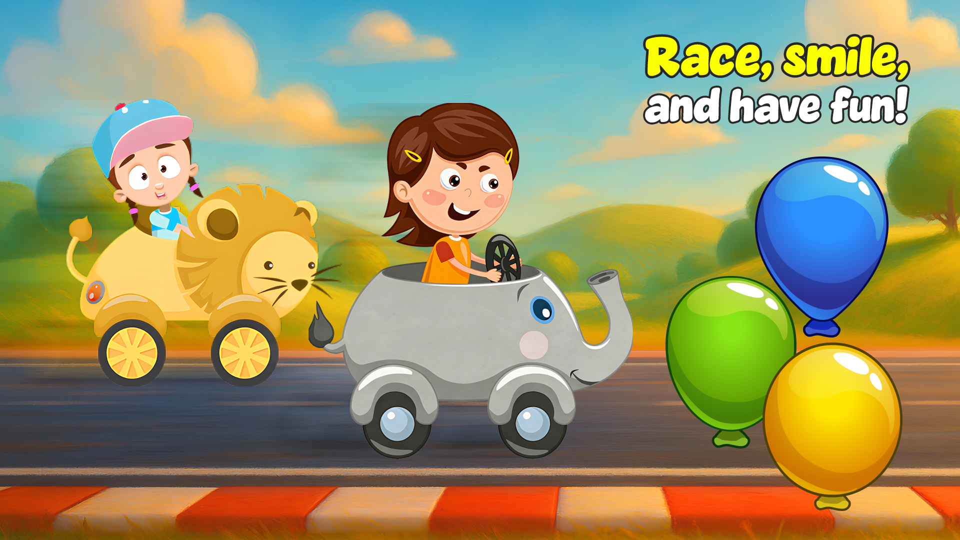 اسکرین شات 4 برنامه Car games and puzzles for kids