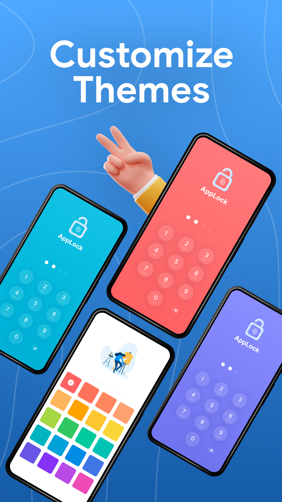 اسکرین شات 4 برنامه AppLock Pro - App Lock & Guard