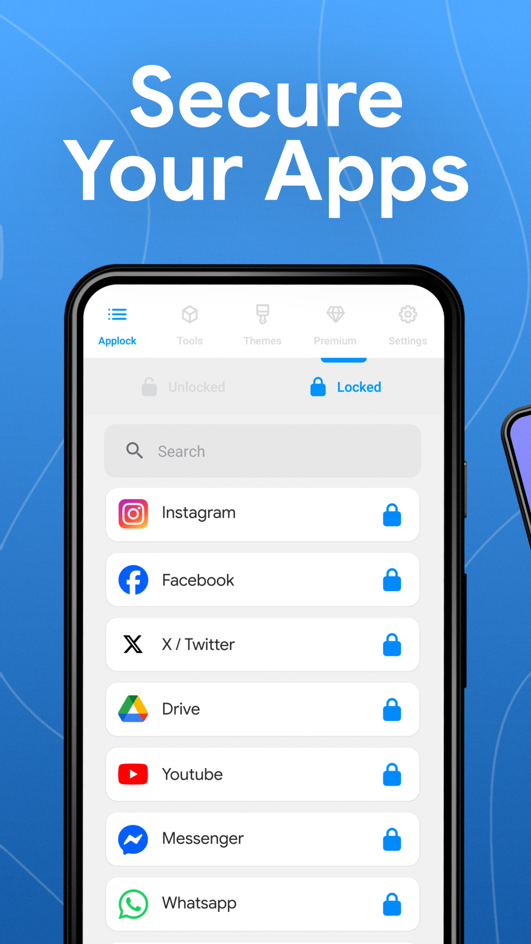 اسکرین شات 1 برنامه AppLock Pro - App Lock & Guard