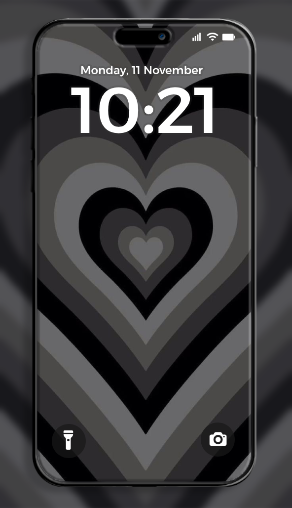 اسکرین شات 4 برنامه Black Aesthetic Wallpapers