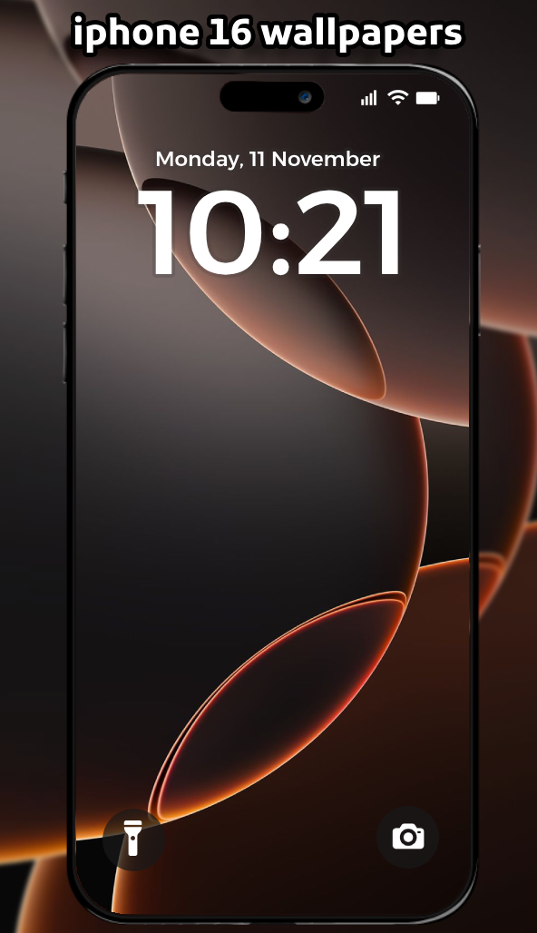 اسکرین شات 3 برنامه iphone 17 Lock Screen HD