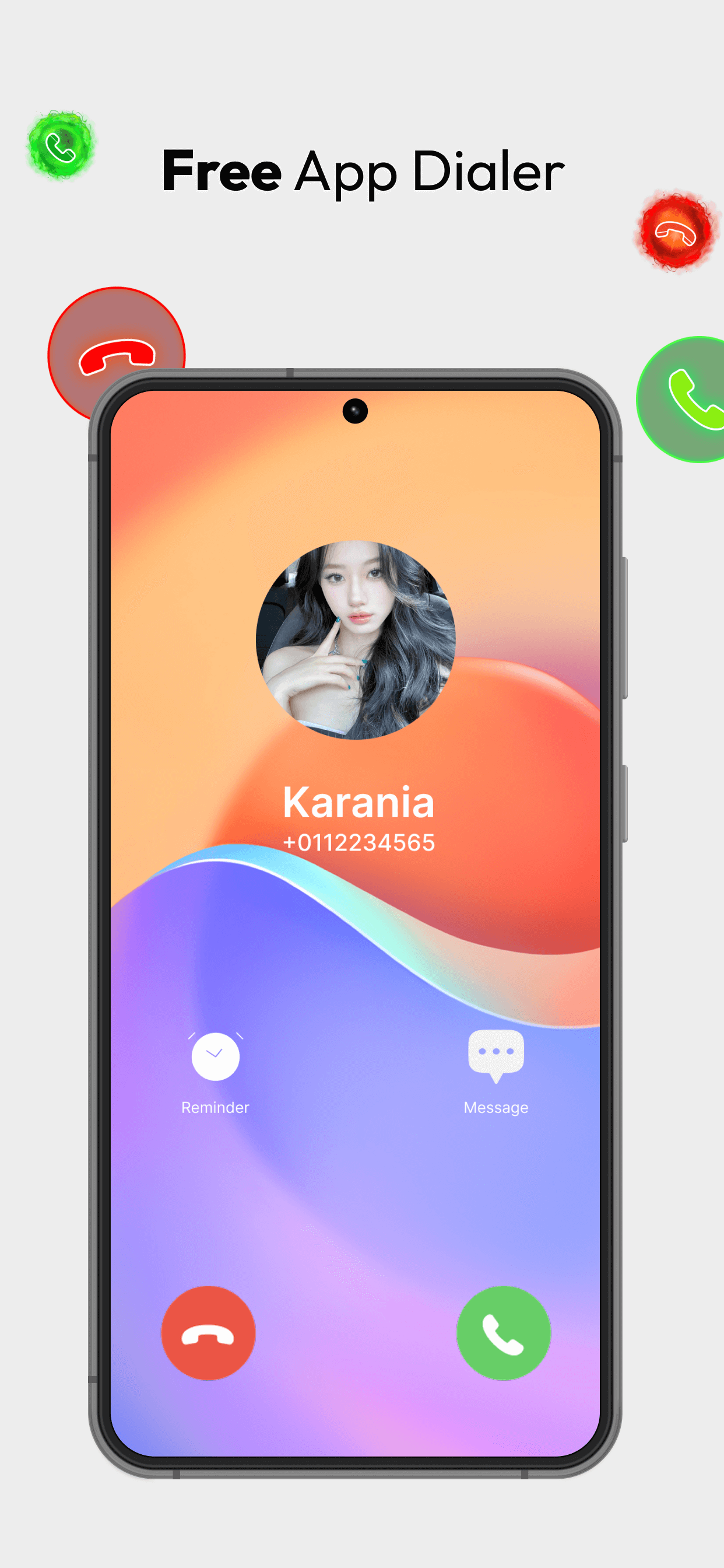 اسکرین شات 8 برنامه iCall OS Dialer & Call Screen