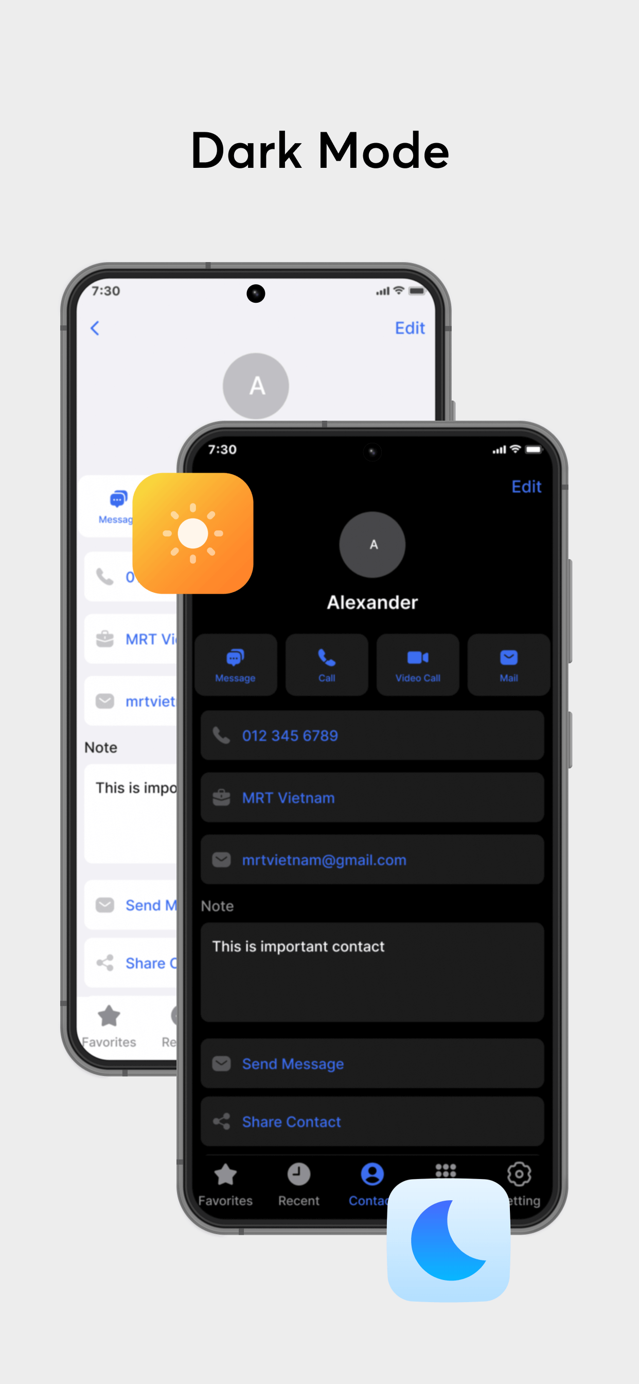 اسکرین شات 7 برنامه iCall OS Dialer & Call Screen