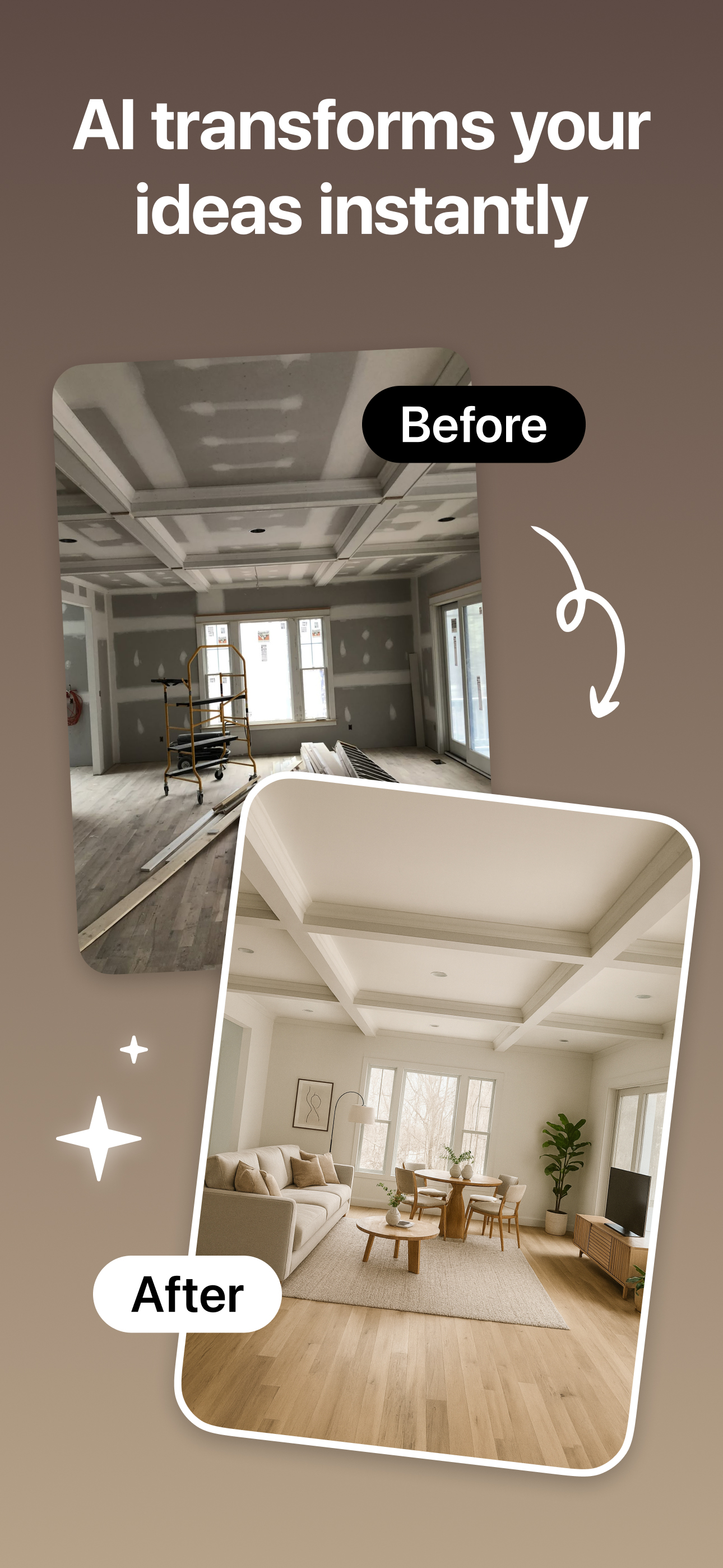 اسکرین شات 4 برنامه Home Planner AI: Room Interior