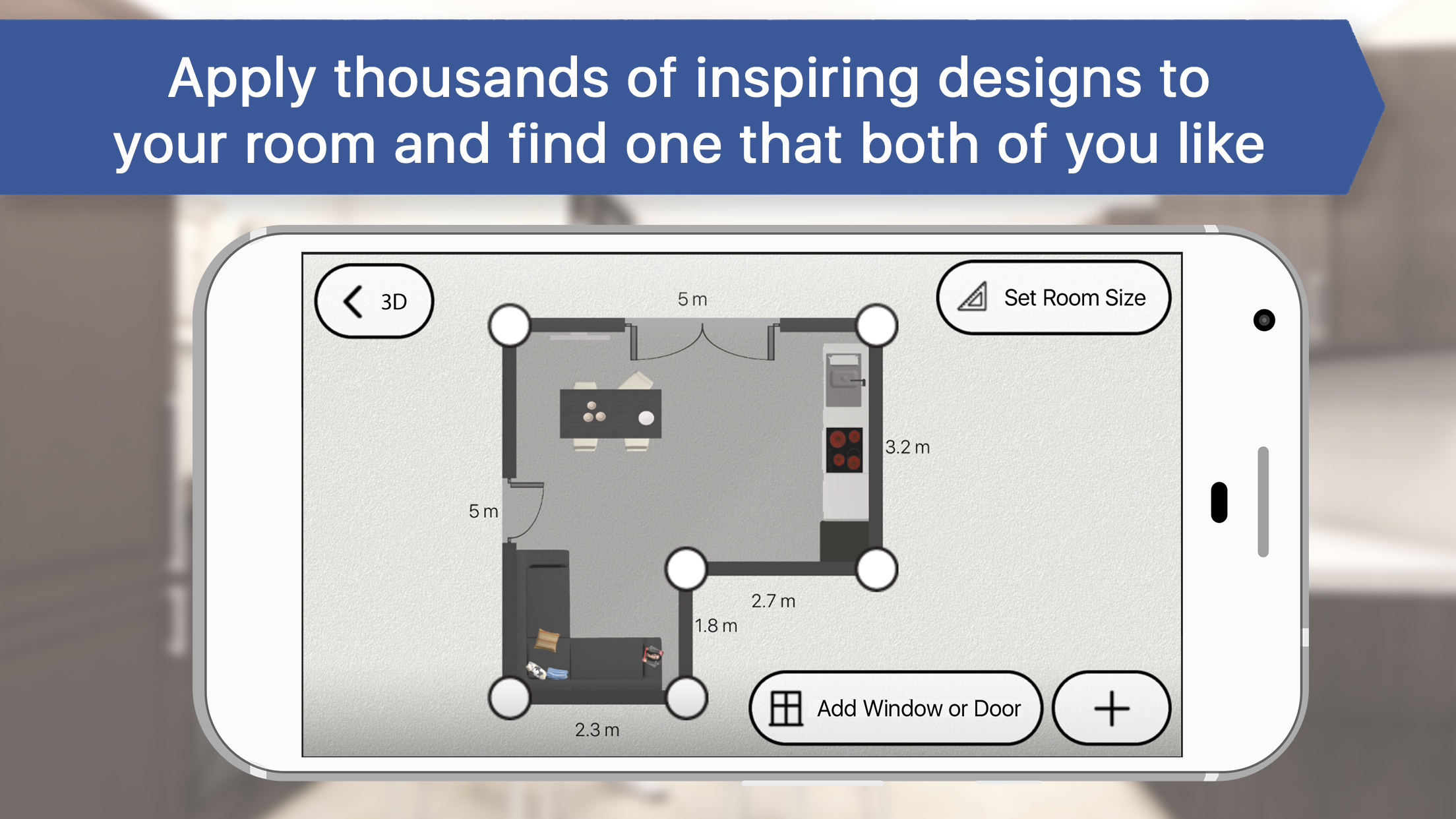 اسکرین شات 4 برنامه Kitchen Design: 3D Planner
