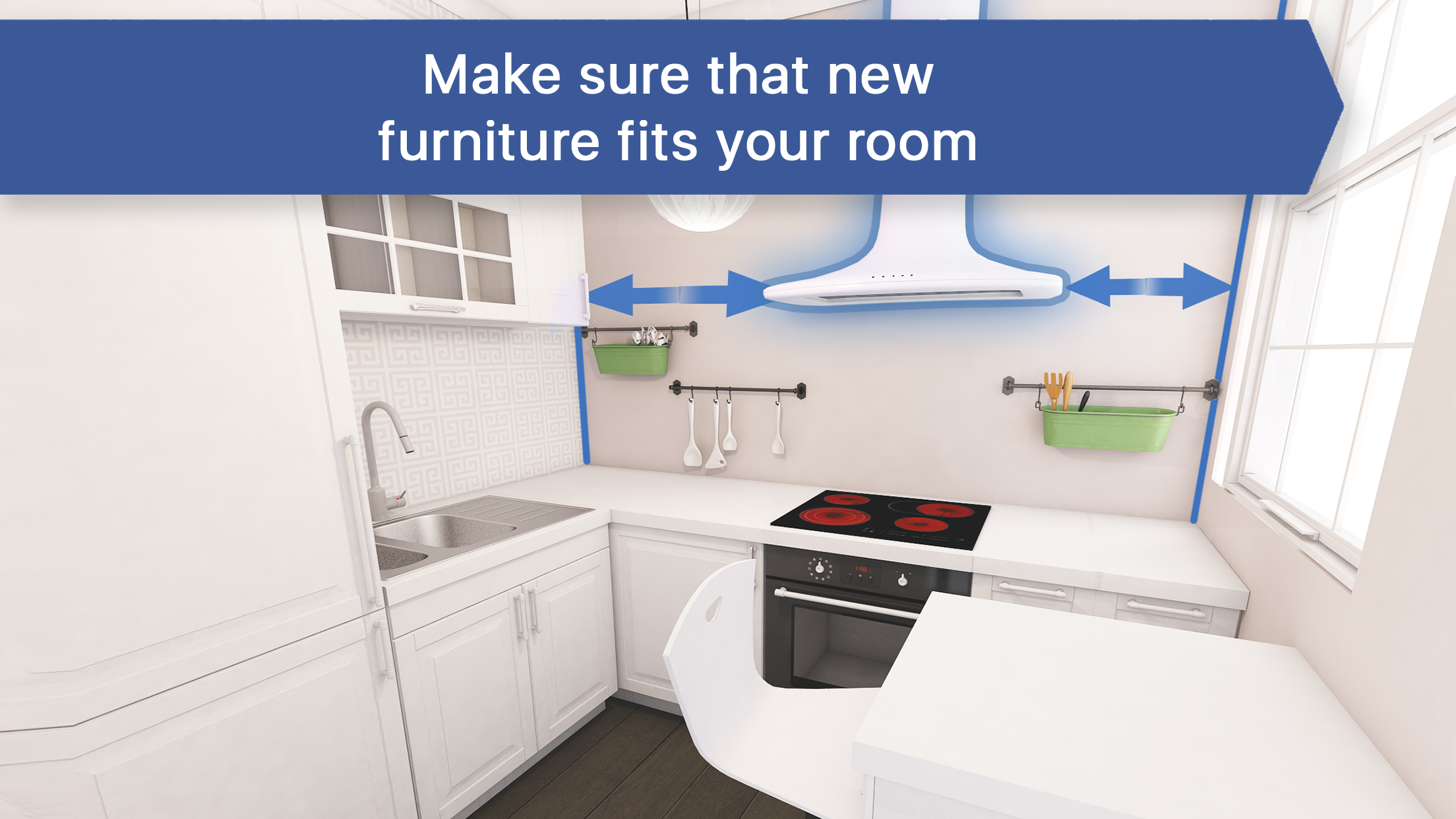 اسکرین شات 2 برنامه Kitchen Design: 3D Planner