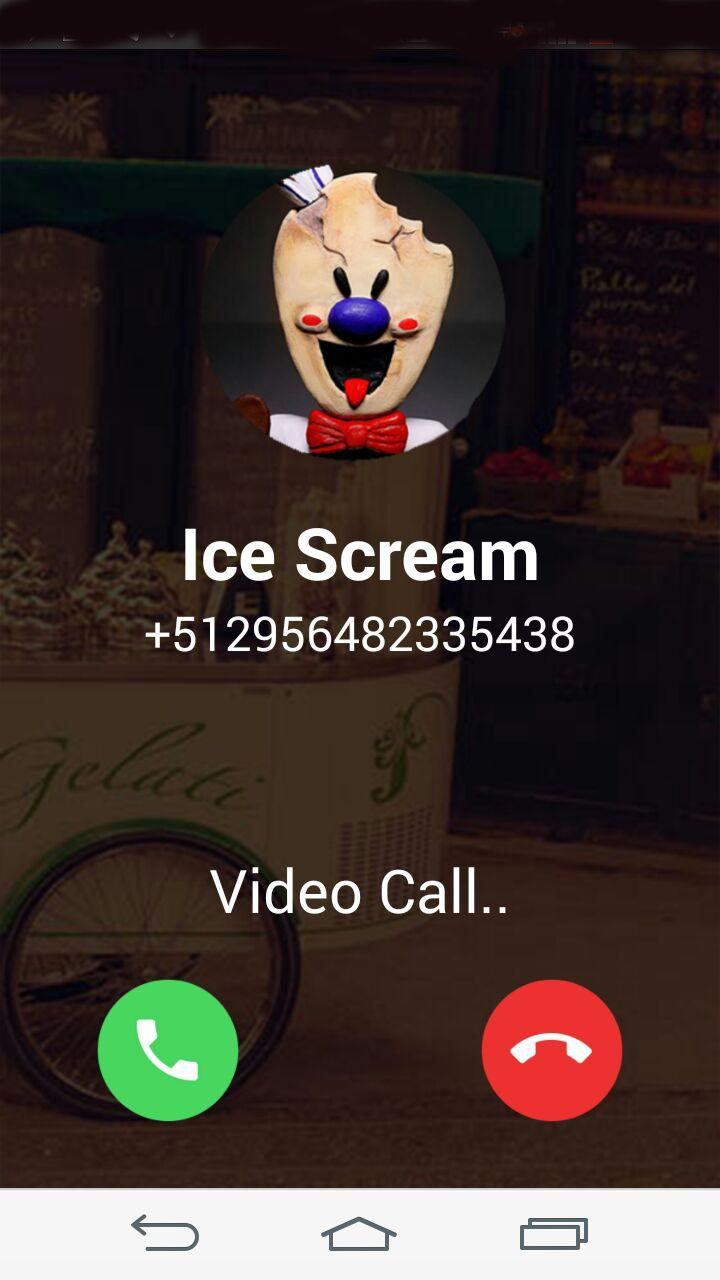اسکرین شات 1 بازی Ice Cream video call and chat