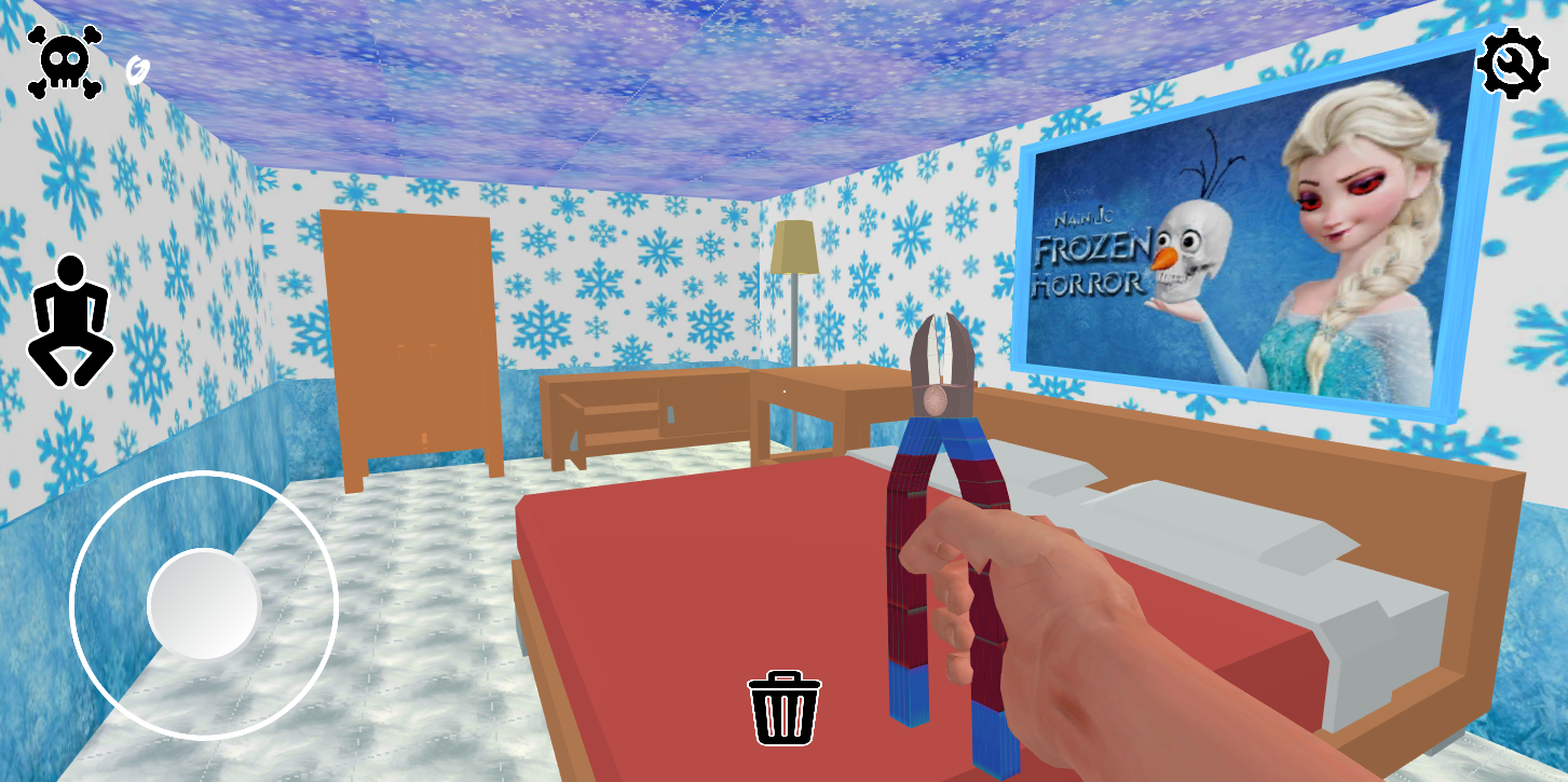 اسکرین شات 3 بازی Scary Frozen Granny Ice Queen Horror Mod