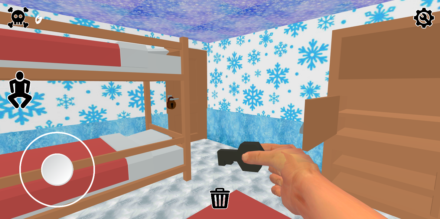 اسکرین شات 5 بازی Scary Frozen Granny Ice Queen Horror Mod