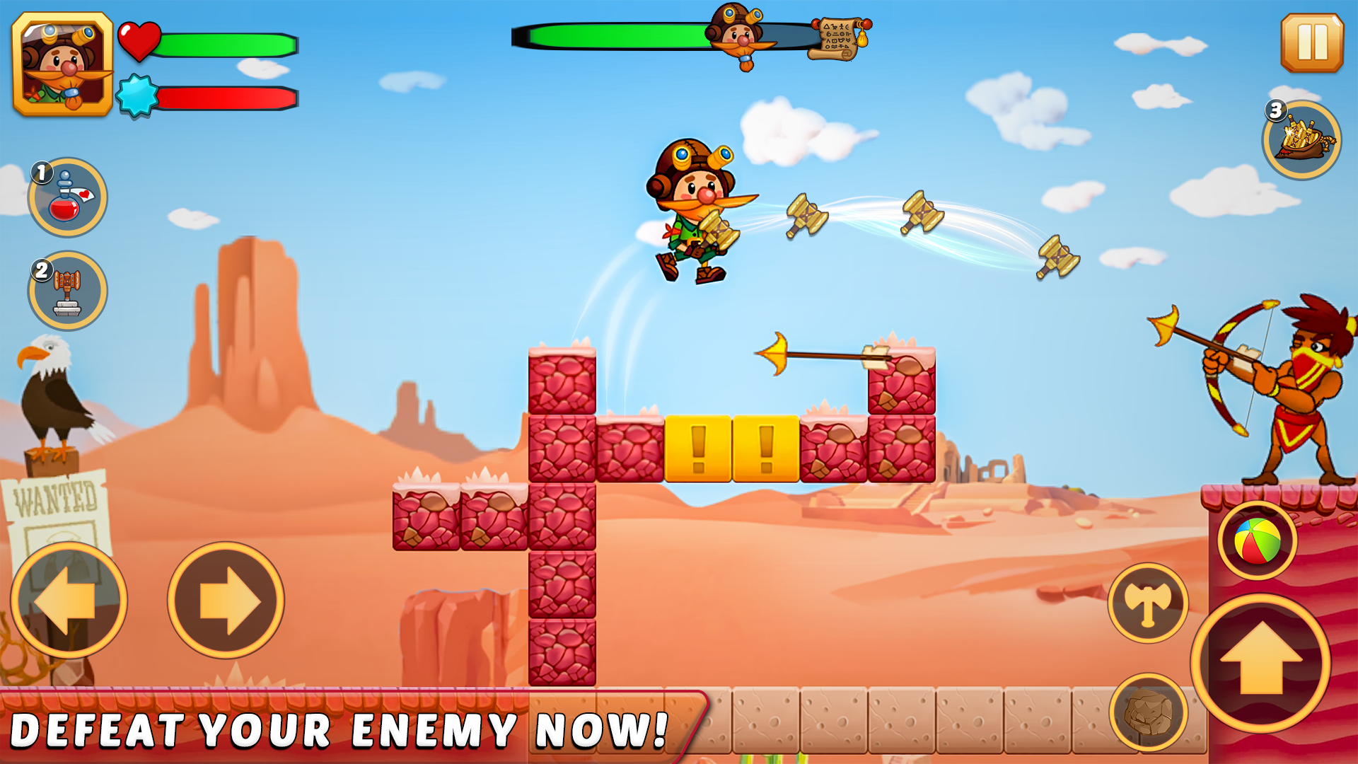 اسکرین شات 4 بازی Jake Adventure Time-Jungle Run