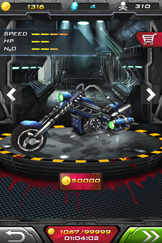 اسکرین شات 1 بازی Death Moto 2 : Zombile Killer